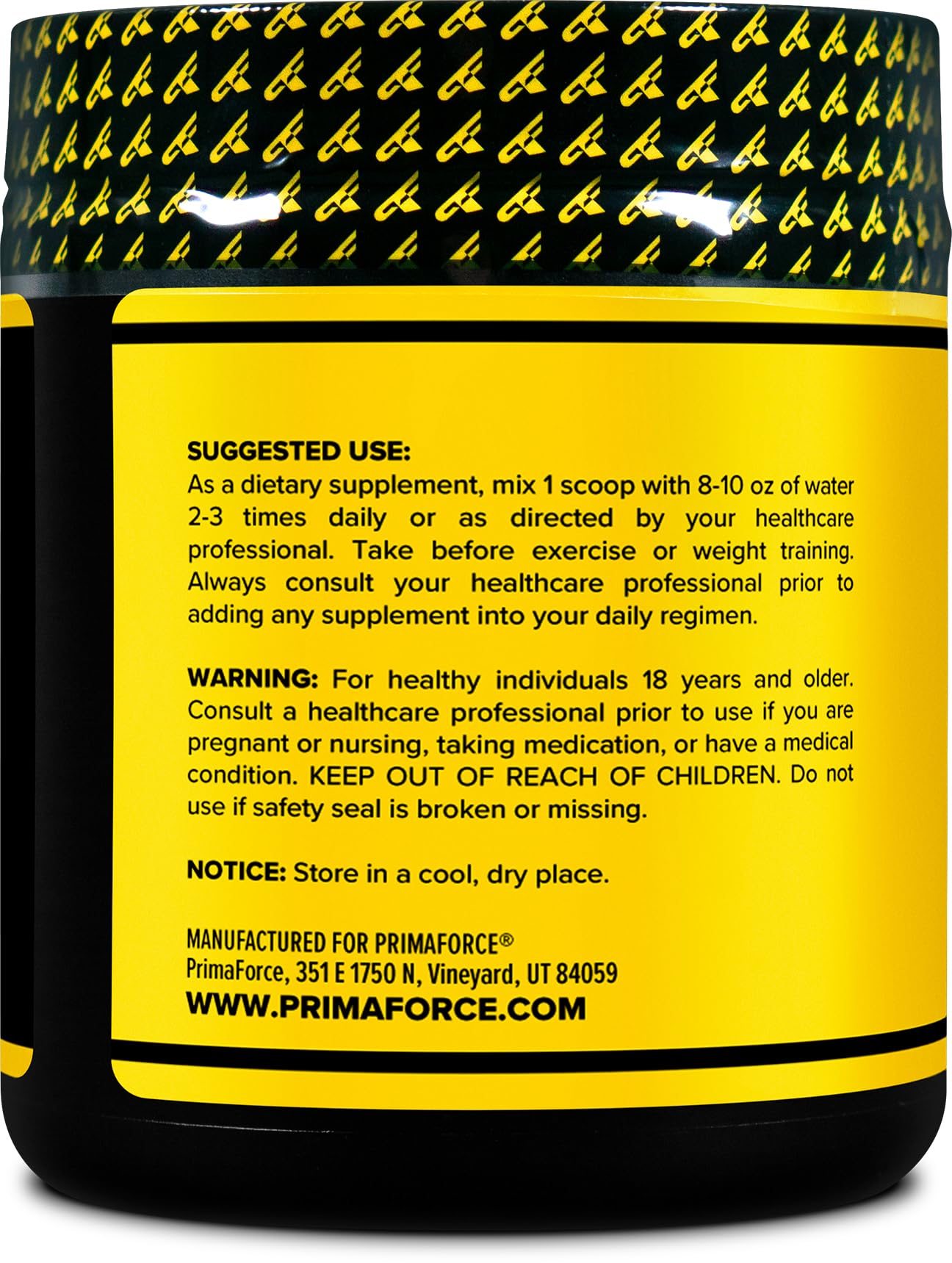 PrimaForce AAKG Arginine Powder, 250 grams (L-Arginine and Alpha-Ketoglutarate Acid) Primaforce uk supplements