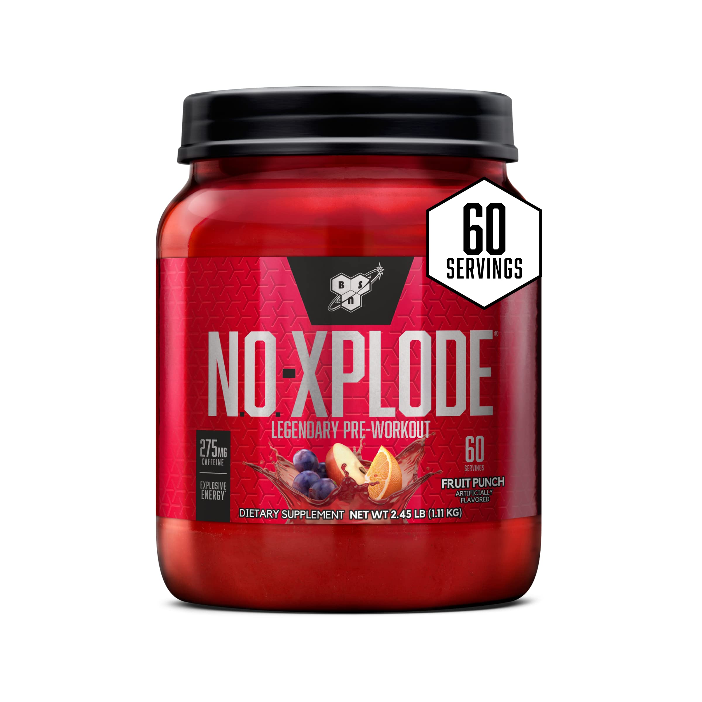 BSN N.O.-XPLODE Pre Workout Supplement with Creatine, Beta-Alanine, and Energy BSN uk supplements