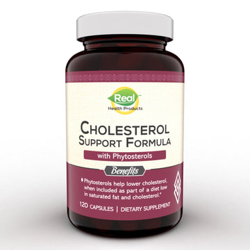 Advanced Cholesterol Health Complex with Plant Sterols. Cholesterol & Lipid Support Supplement for Healthy Heart & Cholesterol Levels for Men & Women. 120 Capsules RHP uk supplements