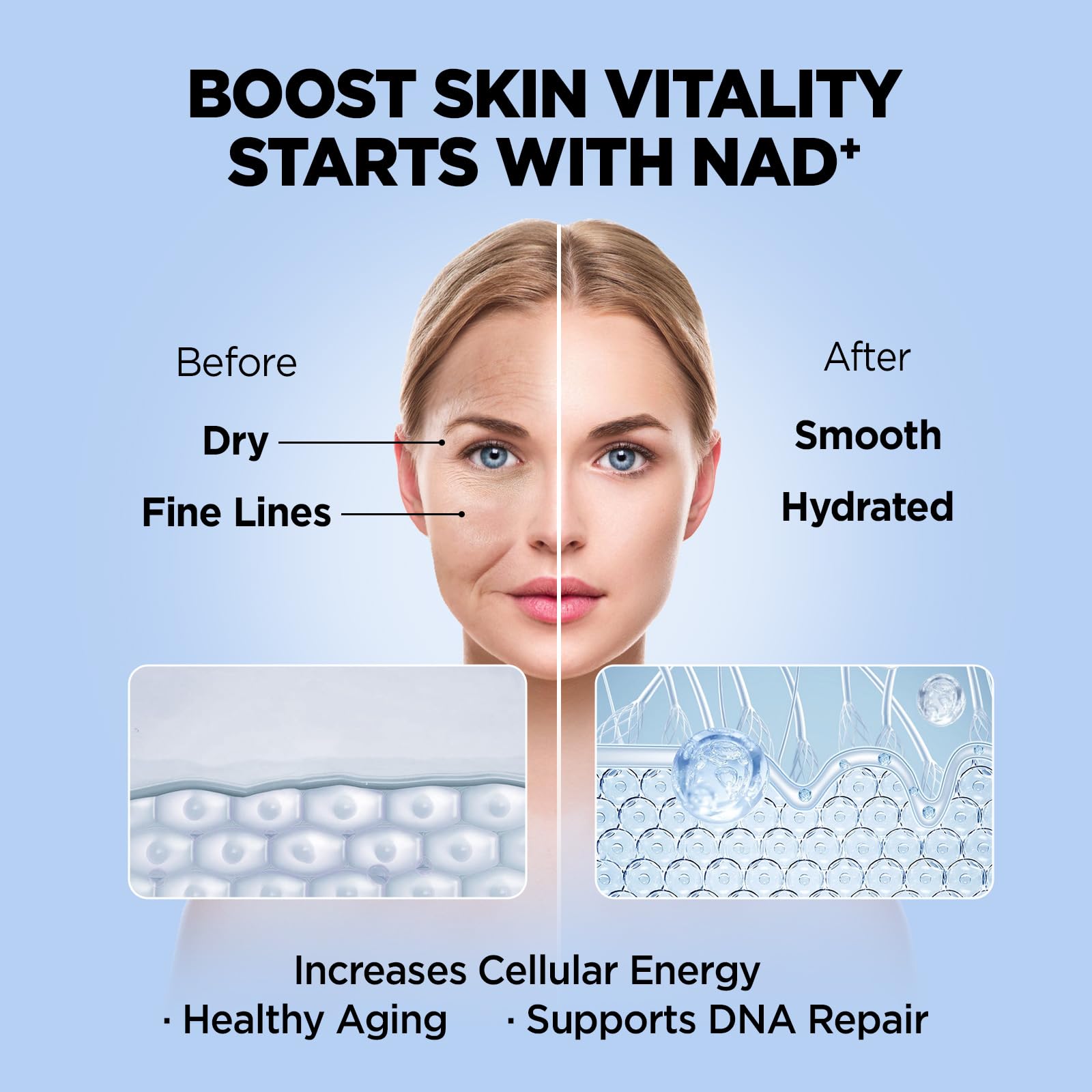 NATISLAND Liposomal NAD Supplement, 1000mg NAD+ Liquid Drops for Women & Men, with Resveratrol, Urolithin A, Quercetin, CoQ10 & PQQ, for Cellular & Metabolism Health, Energy & Anti-Aging, 2 Fl Oz NATISLAND uk supplements