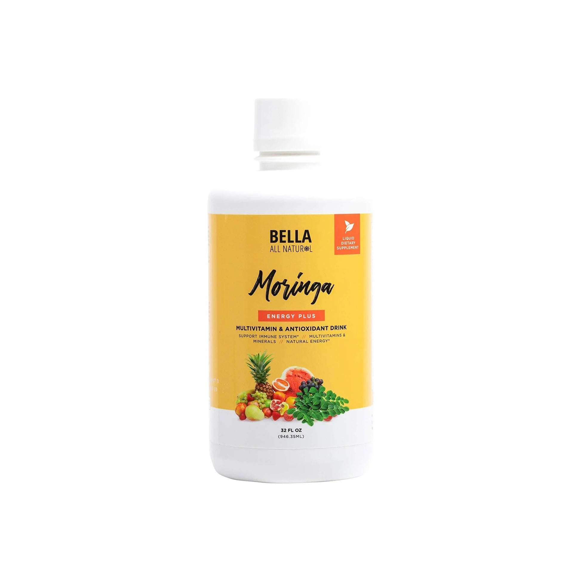 Bella All Natural Moringa Juice Energy Plus - Multivitamin and Antioxidant Drink - 32oz Bella All Natural uk supplements