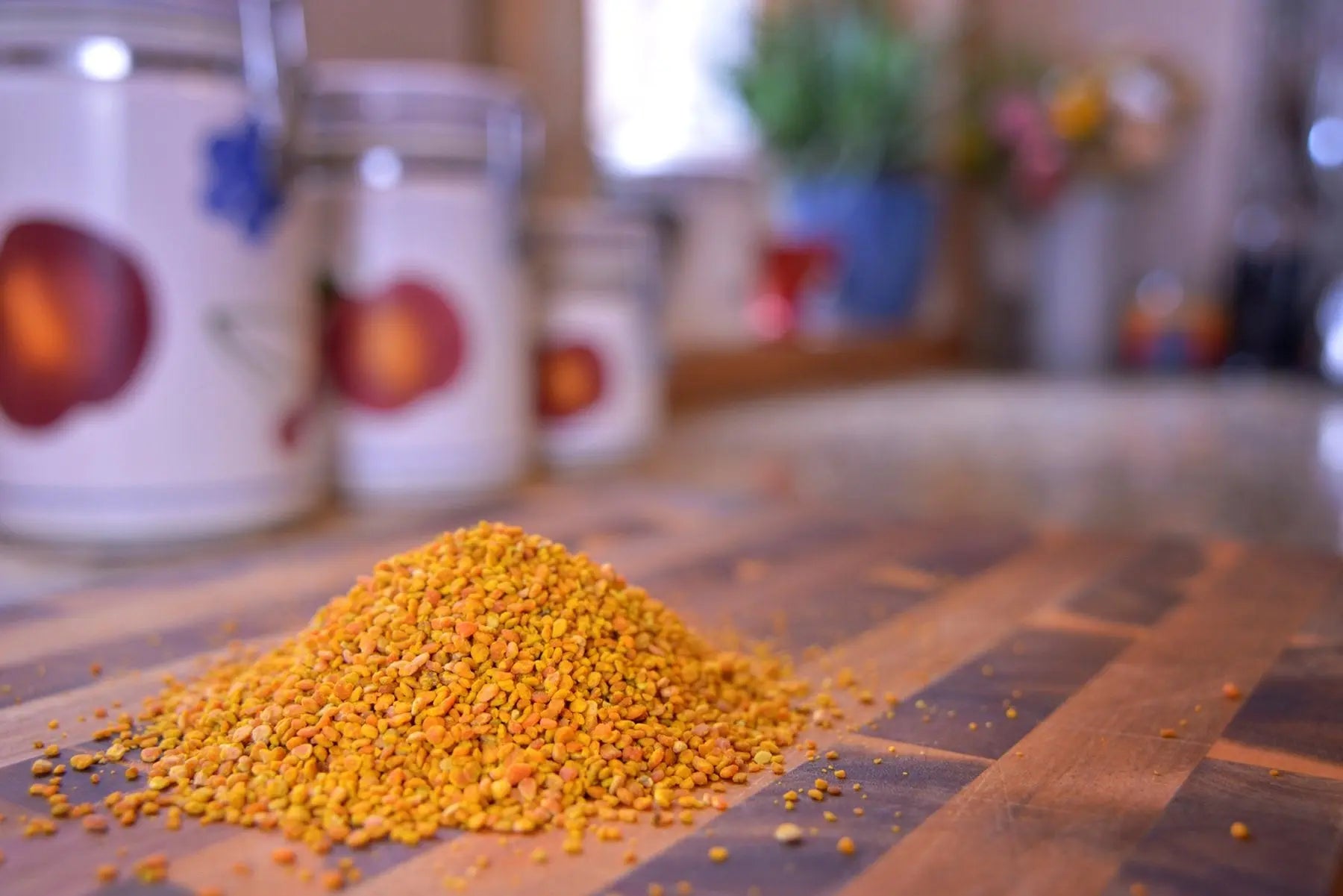 Greenbow Organic Bee Pollen - 100% USDA Certified Organic, Non-GMO, Halal, Kosher Certified, Pure & Natural Bee Pollen Greenbow uk supplements