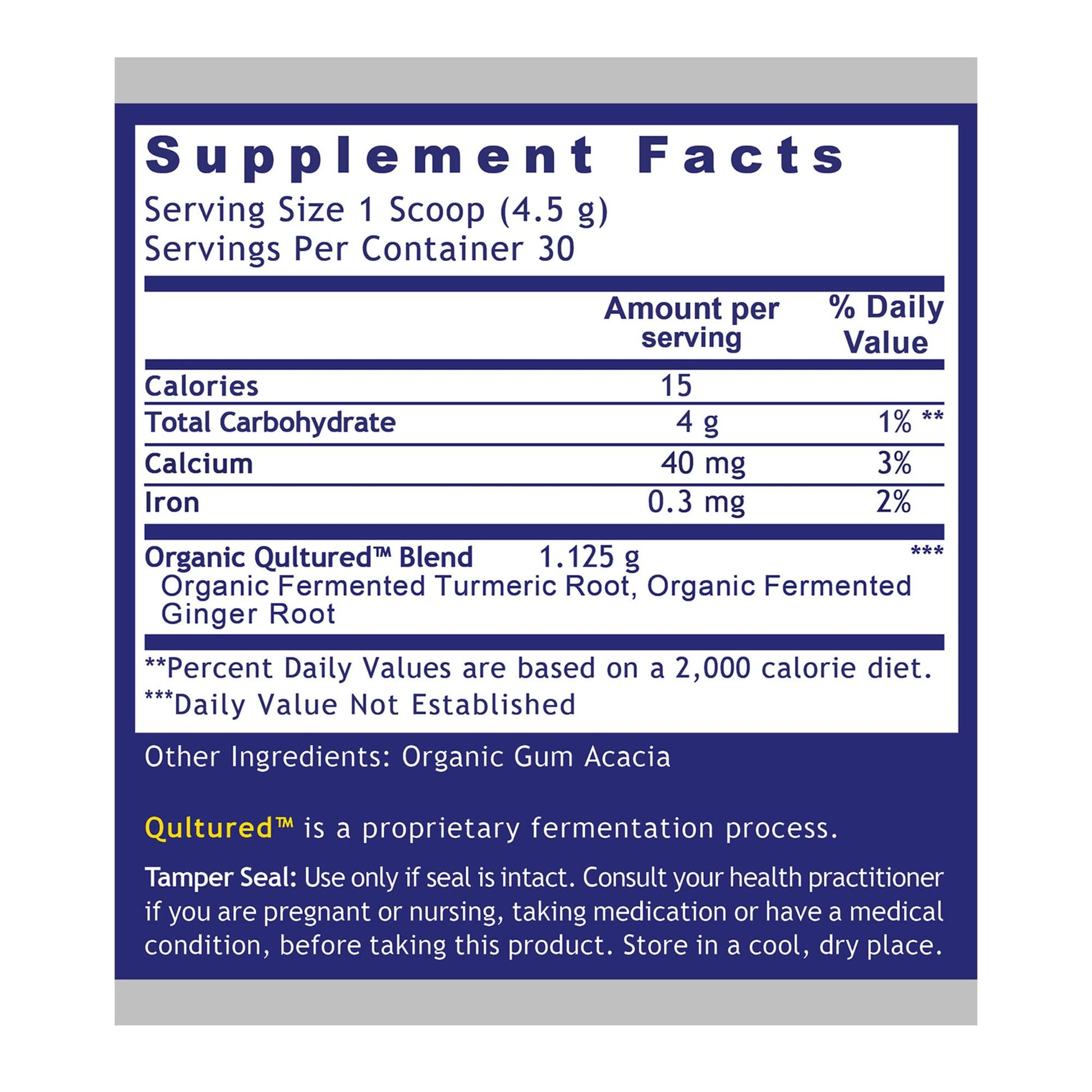Premier Research Labs Premier Fermented Turmeric/Ginger Root - Probiotic Fermented Turmeric & Ginger Powder Supplement, Active Curcuminoids, Herbal Supplement - 4.7 Oz Premier Research Labs uk supplements