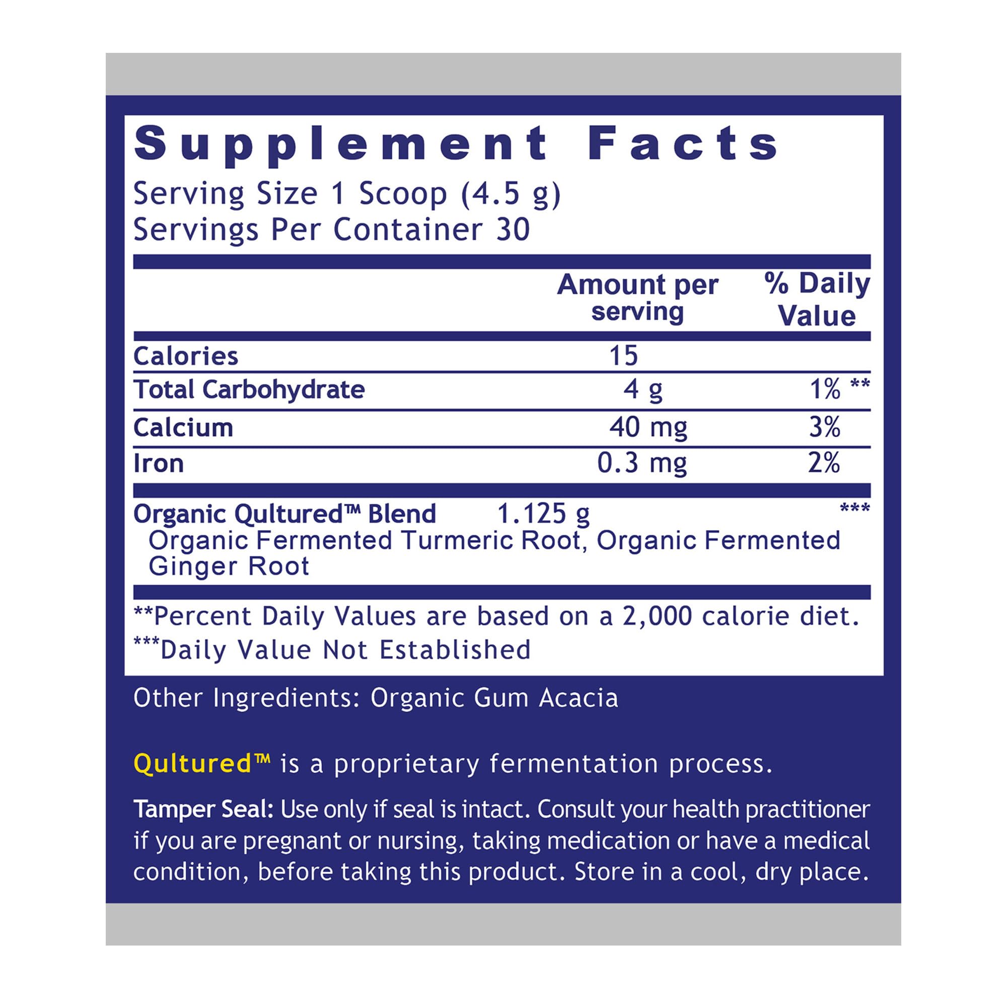 Premier Research Labs Premier Fermented Turmeric/Ginger Root - Probiotic Fermented Turmeric & Ginger Powder Supplement, Active Curcuminoids, Herbal Supplement - 4.7 Oz Premier Research Labs uk supplements