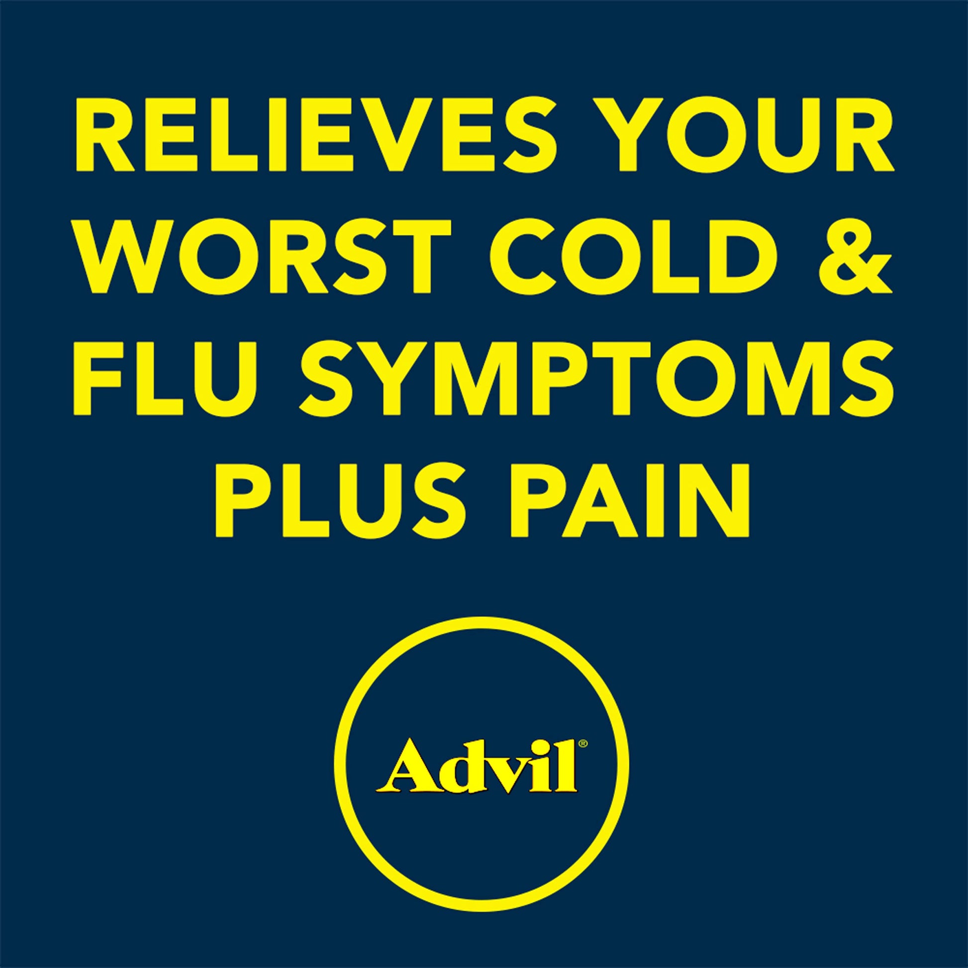 Advil Multi Symptom Cold and Flu Medicine, Cold Medicine for Adults with Ibuprofen, Phenylephrine HCL Advil uk supplements