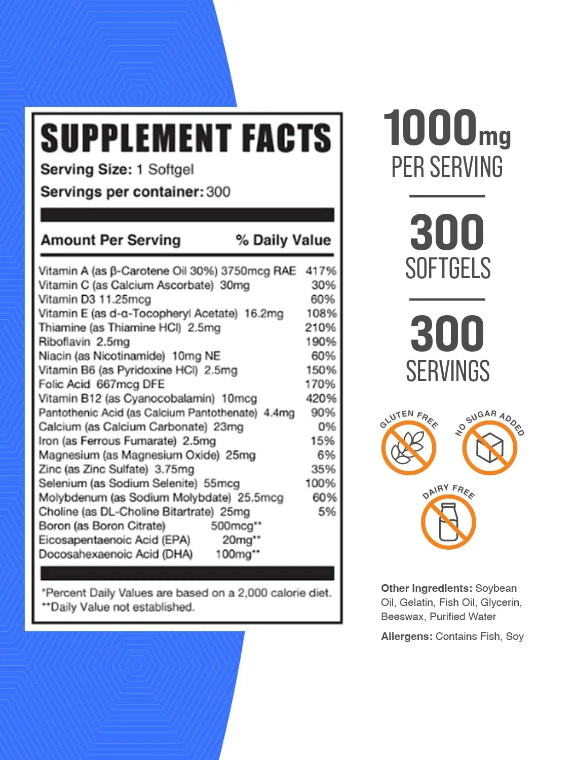 BulkSupplements.com Multivitamin for Women Softgels - Women's Multivitamin with Iron, Multimineral Supplement, with Fish Oil BulkSupplements uk supplements
