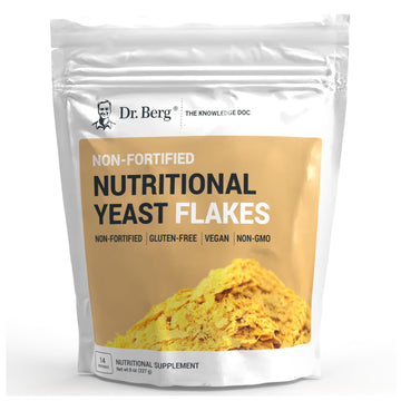 Dr. Berg Premium Nutritional Yeast Flakes - Delicious Non-Fortified Nutritional Yeast Dr. Berg Nutritionals uk supplements