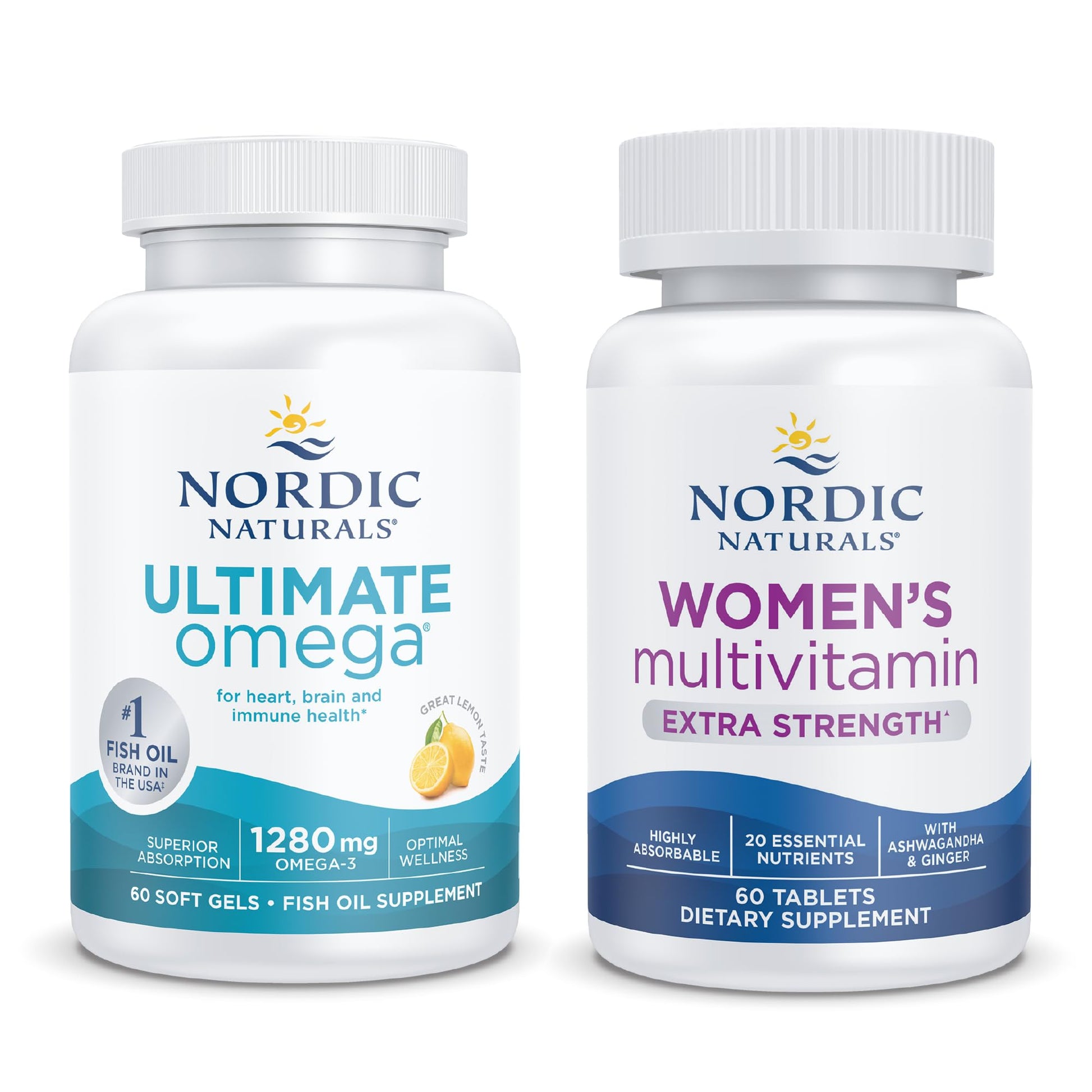 Nordic Naturals Starter Pack - Women's Multivitamin Extra Strength, Ultimate Omega Nordic Naturals uk supplements