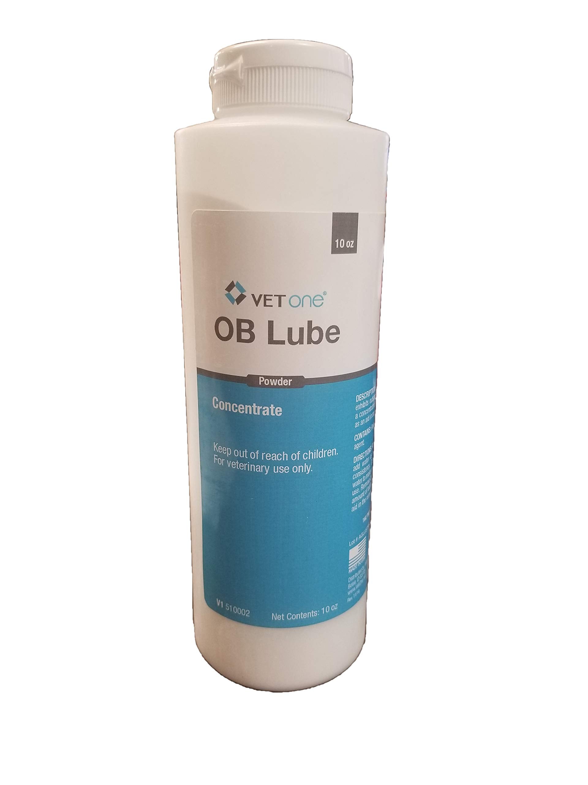 VetOne OB Lube Powder Concentrate 10 oz Lubricating Livestock Obstetrical Vet One uk supplements