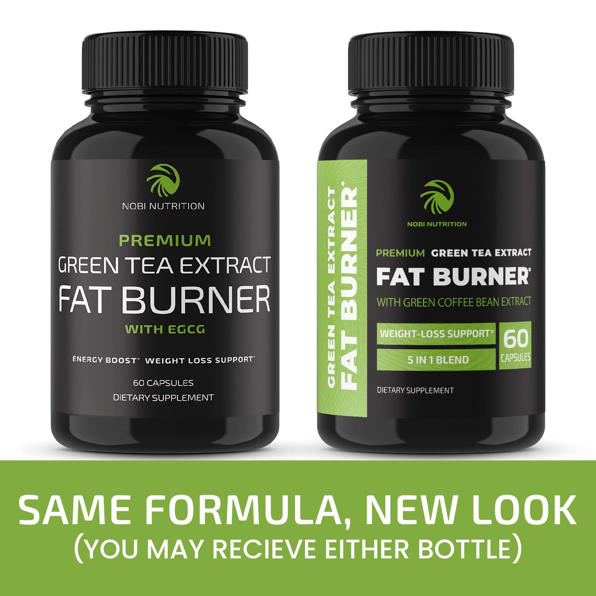 Green Tea Weight Loss Pills with Green Coffee Bean Extract | Belly Fat Burner, Metabolism Nobi Nutrition uk supplements