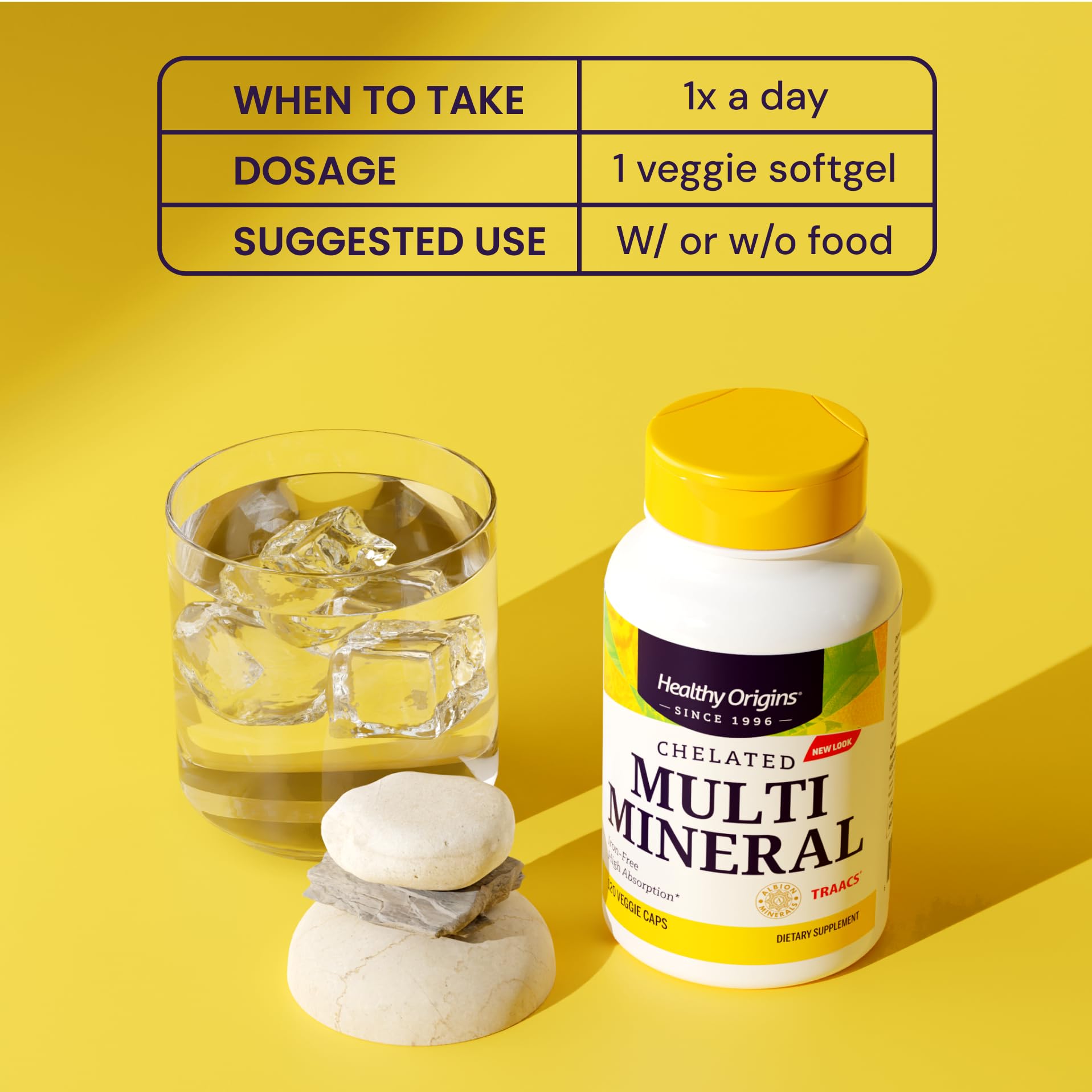 Healthy Origins Chelated Multi Mineral (Albion Minerals, Bioavailable, Non-GMO, Gluten Free), 240 Veggie Caps Healthy Origins uk supplements