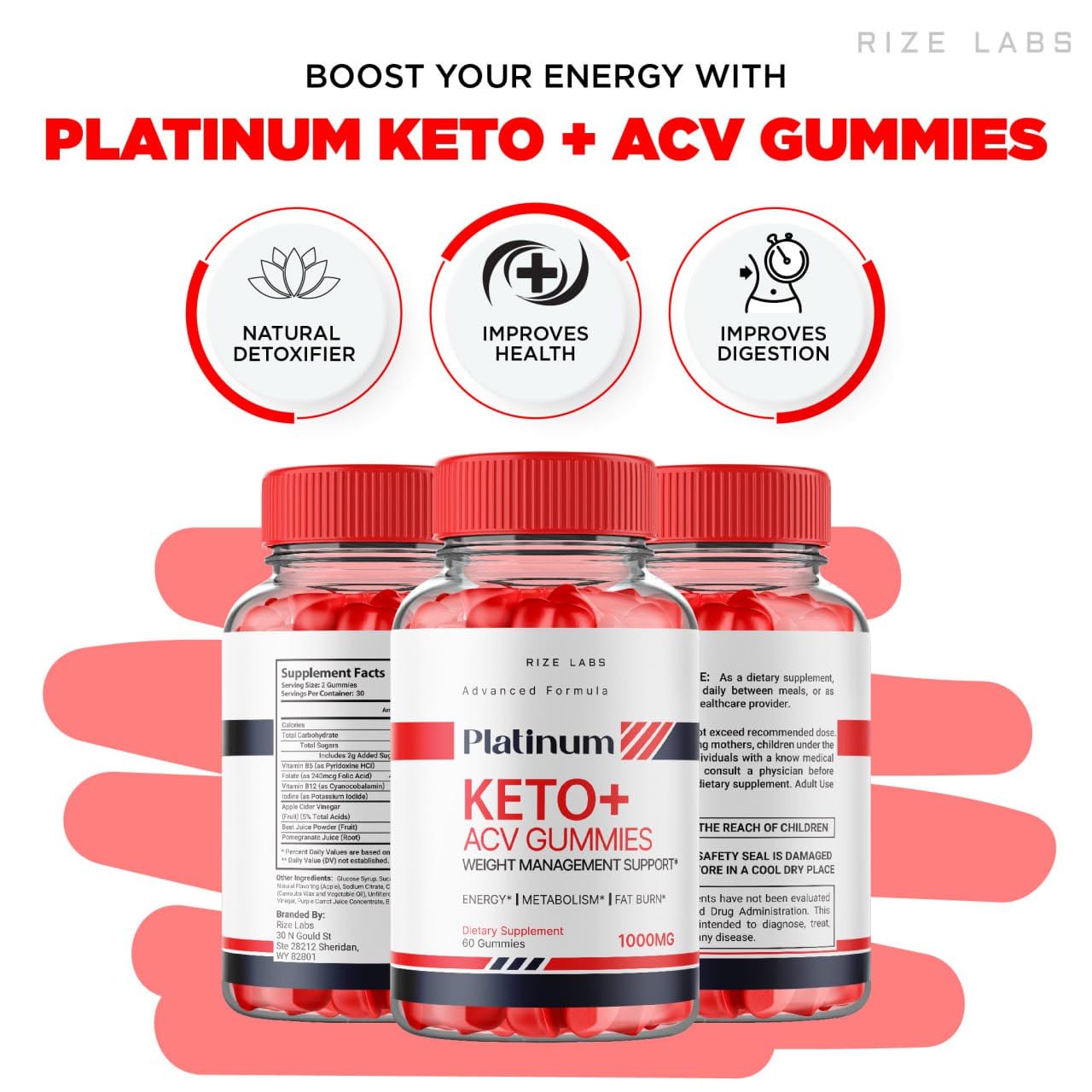 Platinum Keto AVC Gummies, Platinum Keto+ACV Gummies for Advanced Weight Loss rize labs uk supplements