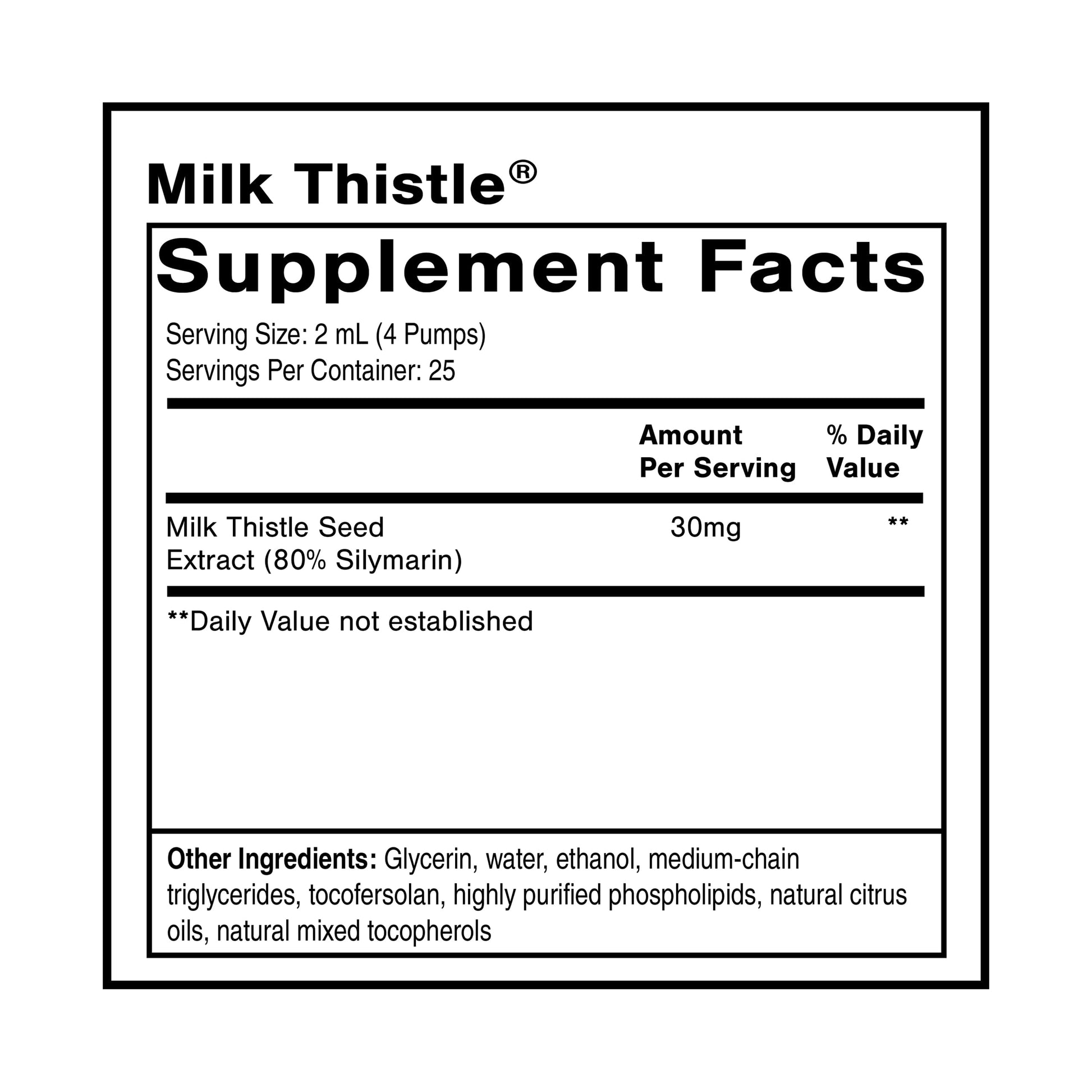 Quicksilver Scientific Nanoemulsified Milk Thistle - Silymarin Liquid with Liposome Delivery System - Immune, Detox + Liver Cleanse Support (1.7oz / 50ml) Quicksilver Scientific uk supplements