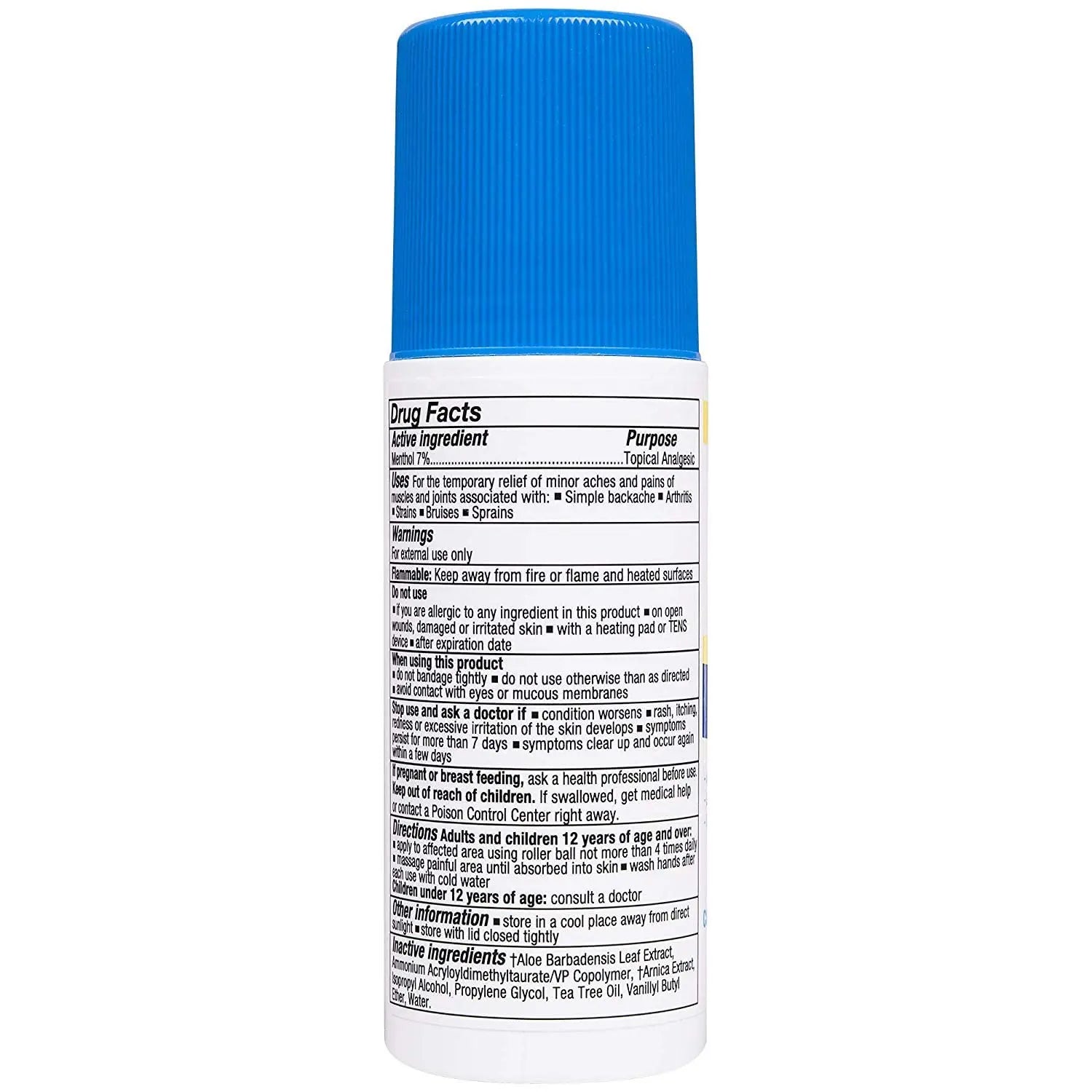 Zim's Max Freeze Muscle and Joint Pain Relief Roll-On - 3 oz, Pack of 4 Zim's Crack Creme uk supplements