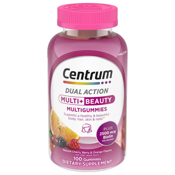 Centrum Multivitamin Gummy, 100 Count (Pack of 1) Centrum uk supplements