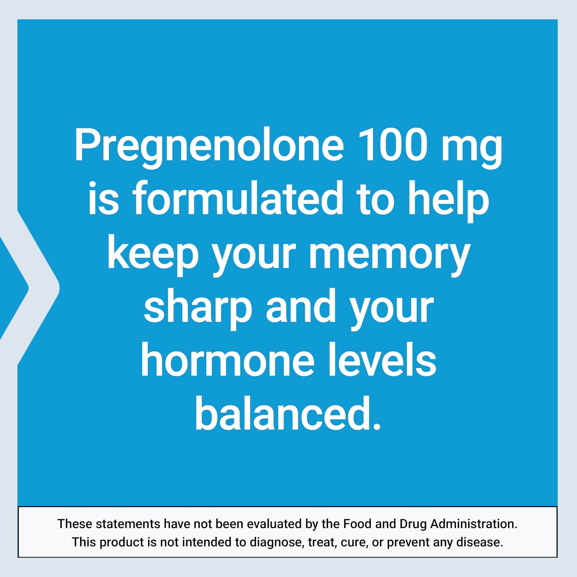 Life Extension Pregnenolone - Hormone Balance Supplement for Healthy Hormone Levels, 100 mg - Hormone Balance, Memory, Focus, Cognitive Health - Gluten-Free, Non-GMO, 100 Capsules Life Extension uk supplements