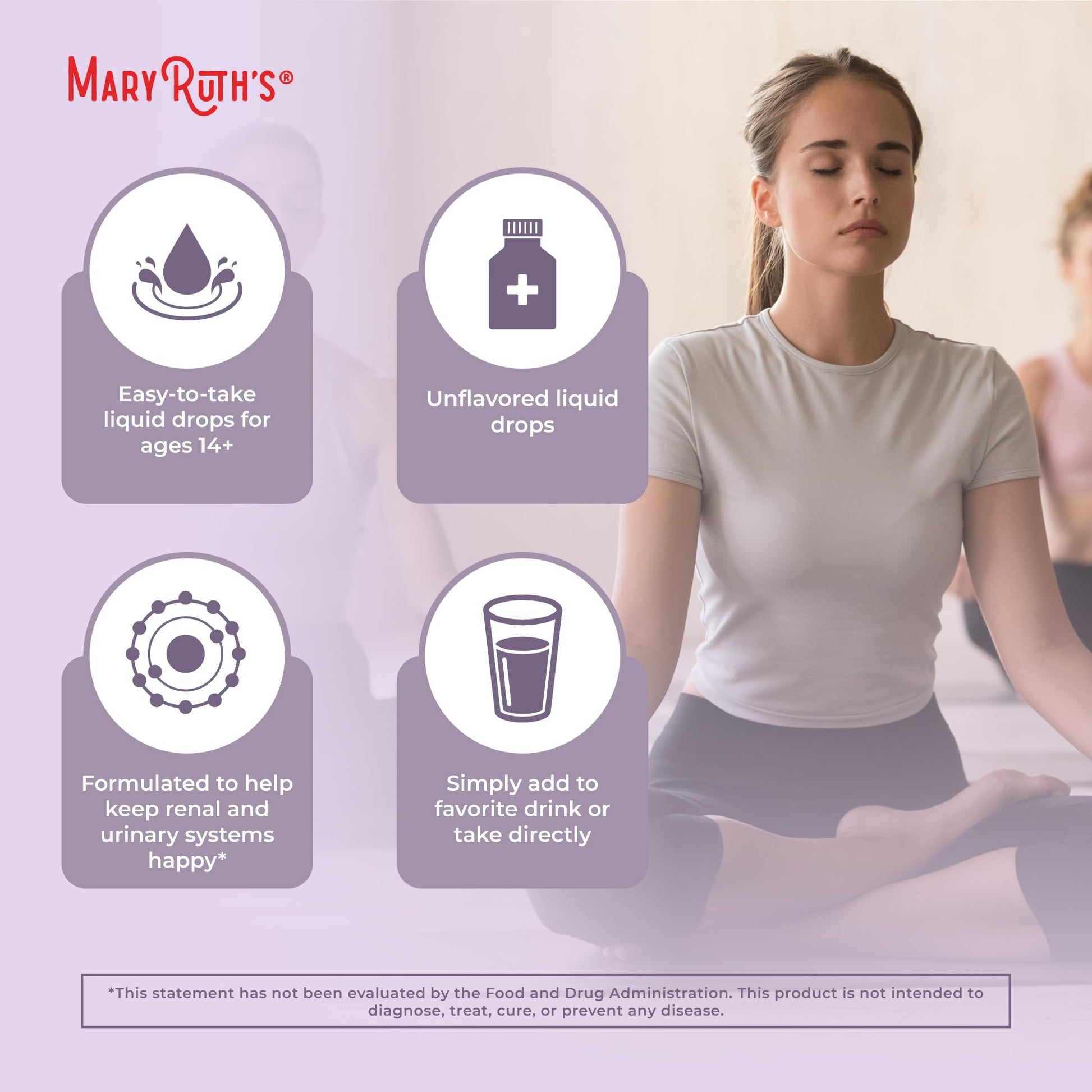 MaryRuth Organics Herbal Supplement Drops | Support Renal & Urinary Systems | Juniper Berry | Cleavers | Dandelion | Hawthorn | Horsetail & Chanca Piedra | Vegan | Non-GMO | 1 Fl Oz MARYRUTH'S uk supplements