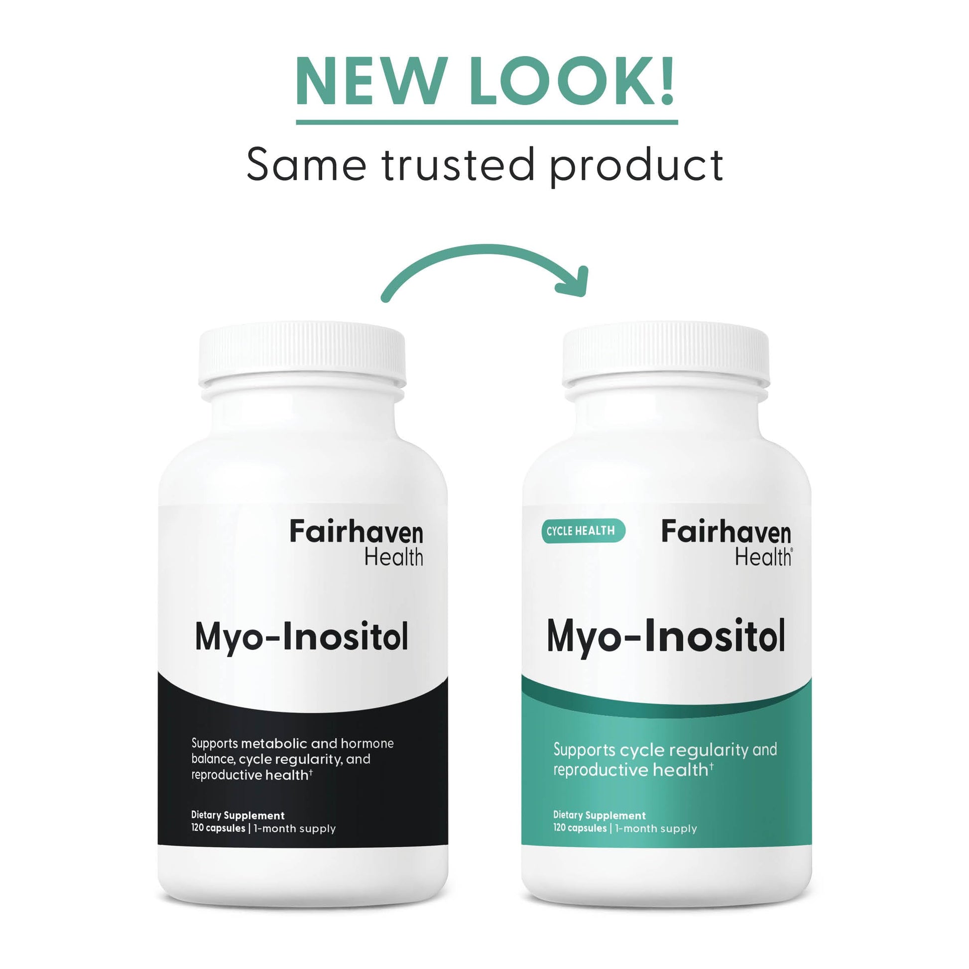 Fairhaven Health Myo-Inositol Supplement for Women and Men | Vitamin B8 2000mg | Vegan Inositol Powder Capsules | Gluten, Dairy and Soy Free | 120 Inositol Capsules Fairhaven Health uk supplements