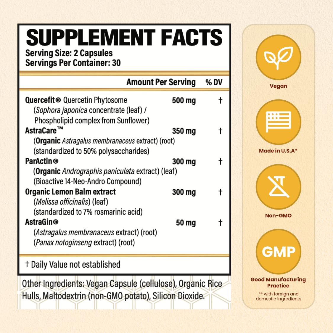 CHOQ Armor - Vegan Capsules - Professional-Grade Immune Defense - 20x Absorption Quercetin Phytosome - Andrographis - Astragalus - Supports Healthy Histamine Levels CHOQ uk supplements