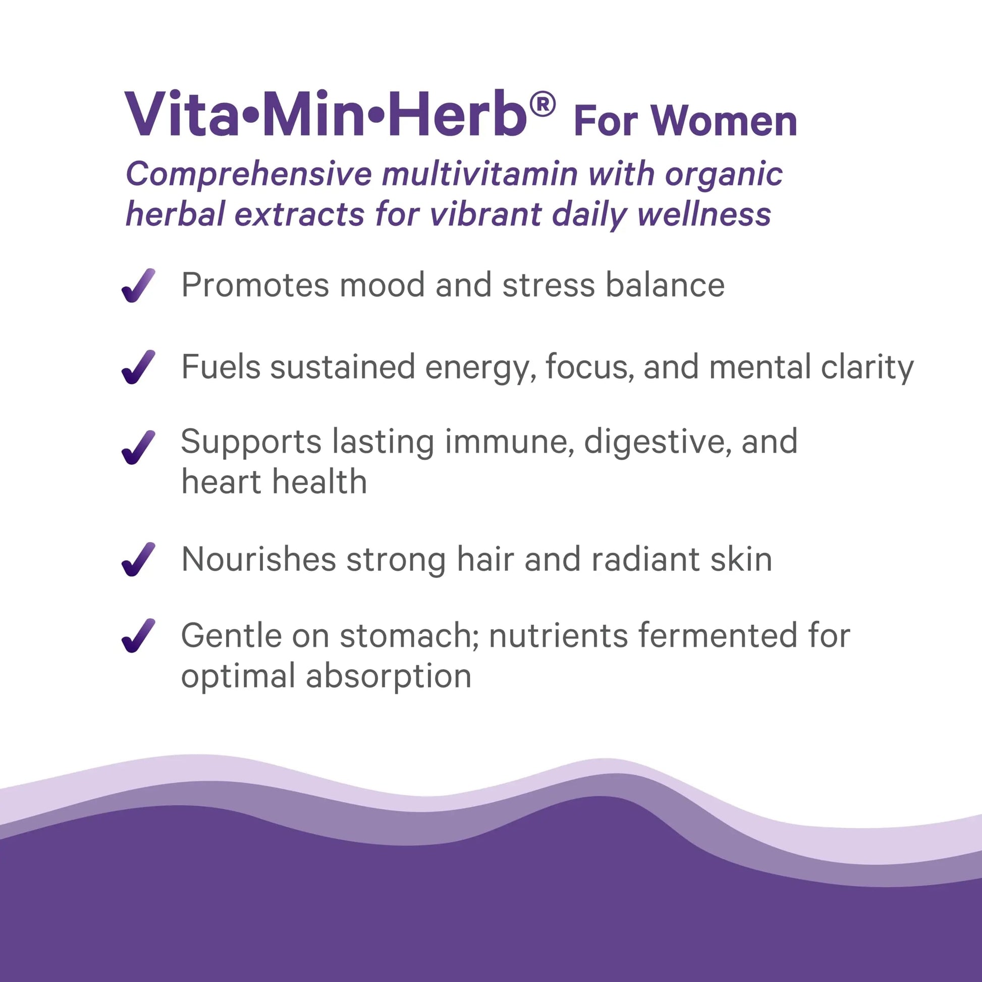 PURE SYNERGY Vita·Min·Herb for Women | Women’s Comprehensive Multivitamin Supplement | Made with Organic Whole Food Non-GMO & Vegan Ingredients | PURE SYNERGY uk supplements