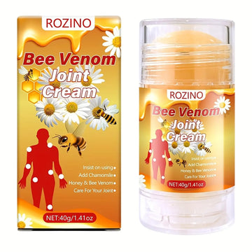 Bee Venom Joint Cream – Advanced Joint Support Cream with Honey & Chamomile, Soothing Formula for Aches & Stiffness in Knees, Hands, Back, Natural Relief Cream for Daily Joint Care (Bee venom) Generic uk supplements