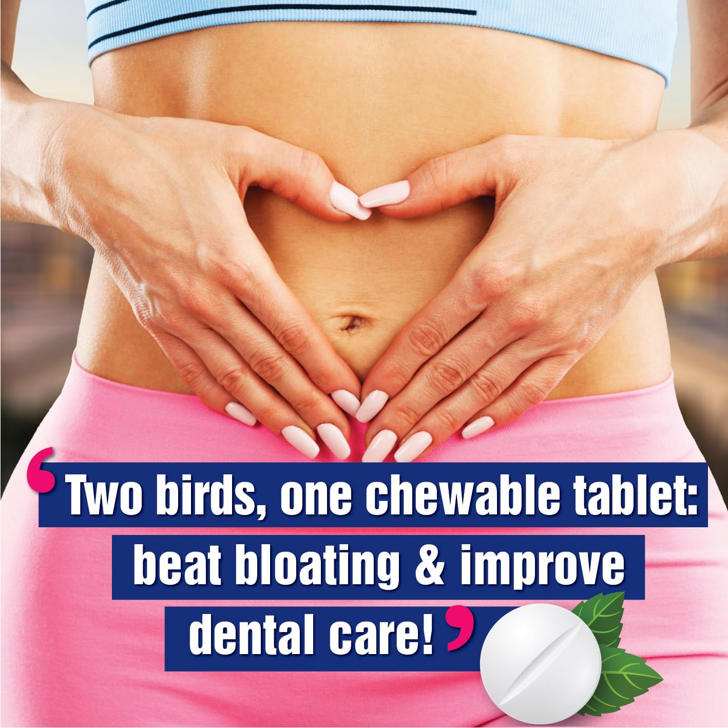 Probiotiv Chewable Probiotics for Daily Bloating w/ 5 Billion CFU – “Two-in-One Combo” Probiotiv uk supplements