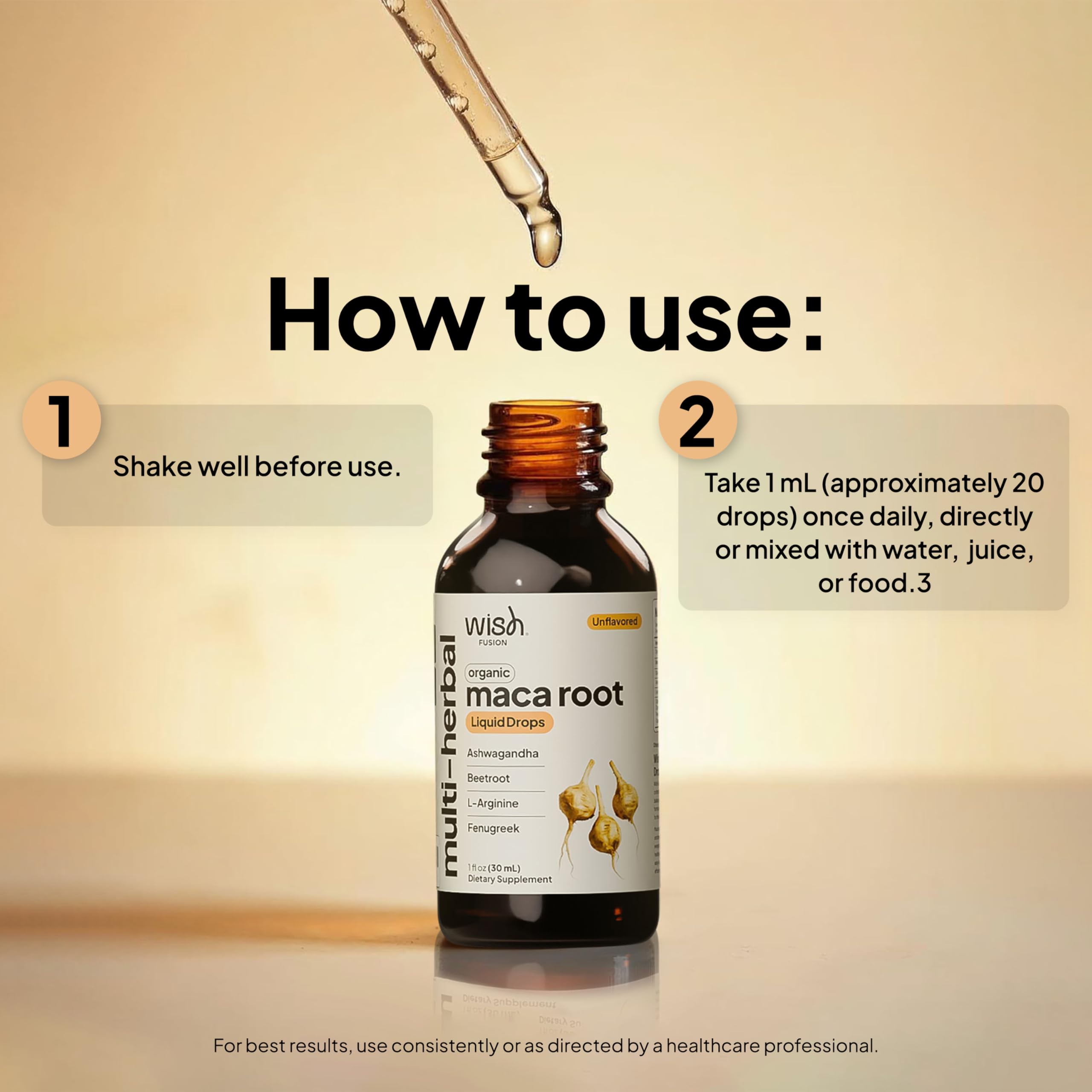 Wish Fusion Maca Root Liquid Drops 2 Pack Organic Maca Root Drops for Energy Support Hormone Balance, Mood Maca Root, Ashwagandha & Tongkat Ali Blend, Liquid Maca Root Extract Fenugreek & Beetroot Wish Fusion uk supplements