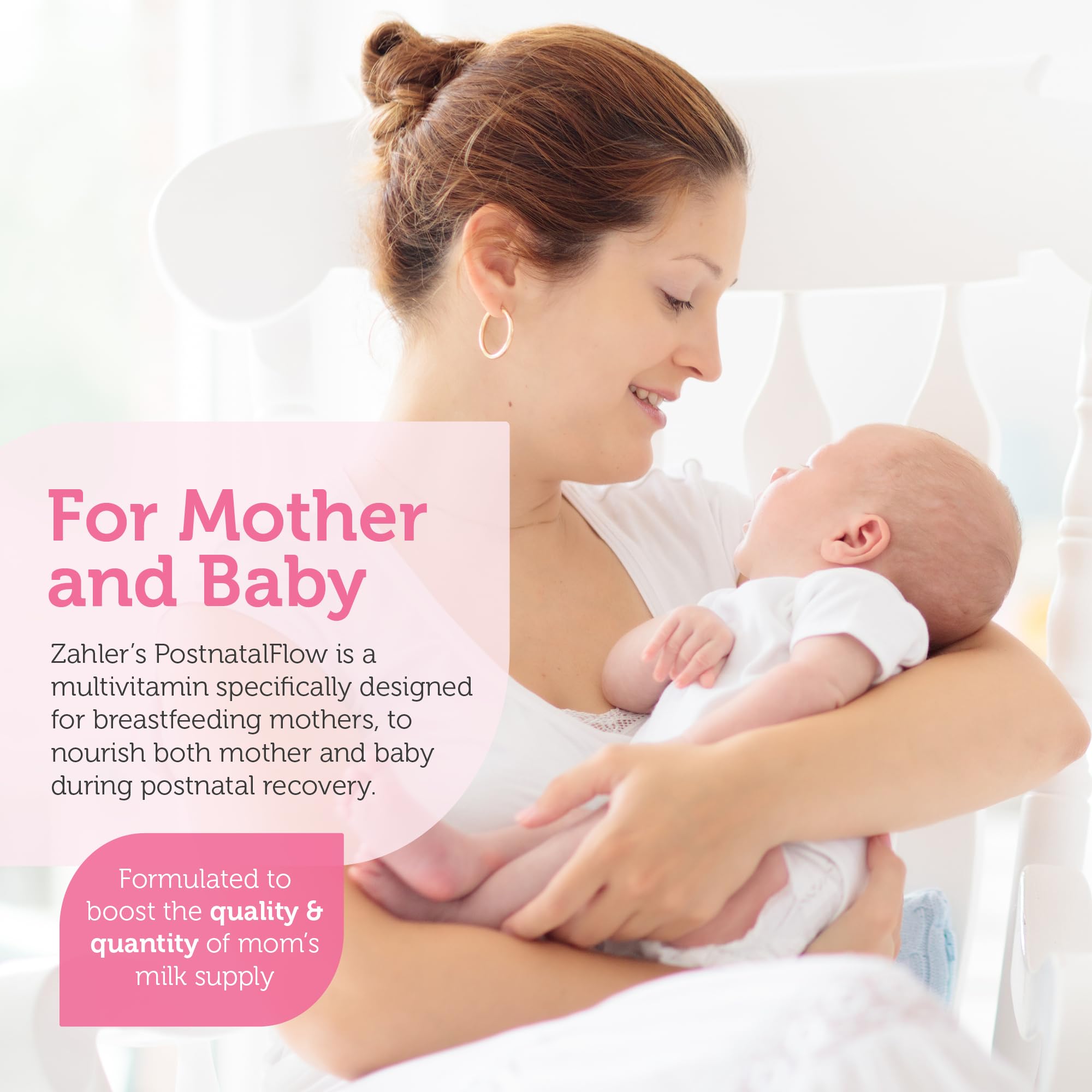 Zahler Postnatal Flow for Advanced Lactation Support, Breastfeeding + Postnatal Support, 120 Tablets. Zahler uk supplements