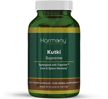 Kutki Supreme - Harmony Nutraceuticals Ayurvedic Medicine for Healthy Skin, Immune and Respiratory Systems - 120 Vegan Organic Capsules Harmony Nutraceuticals uk supplements