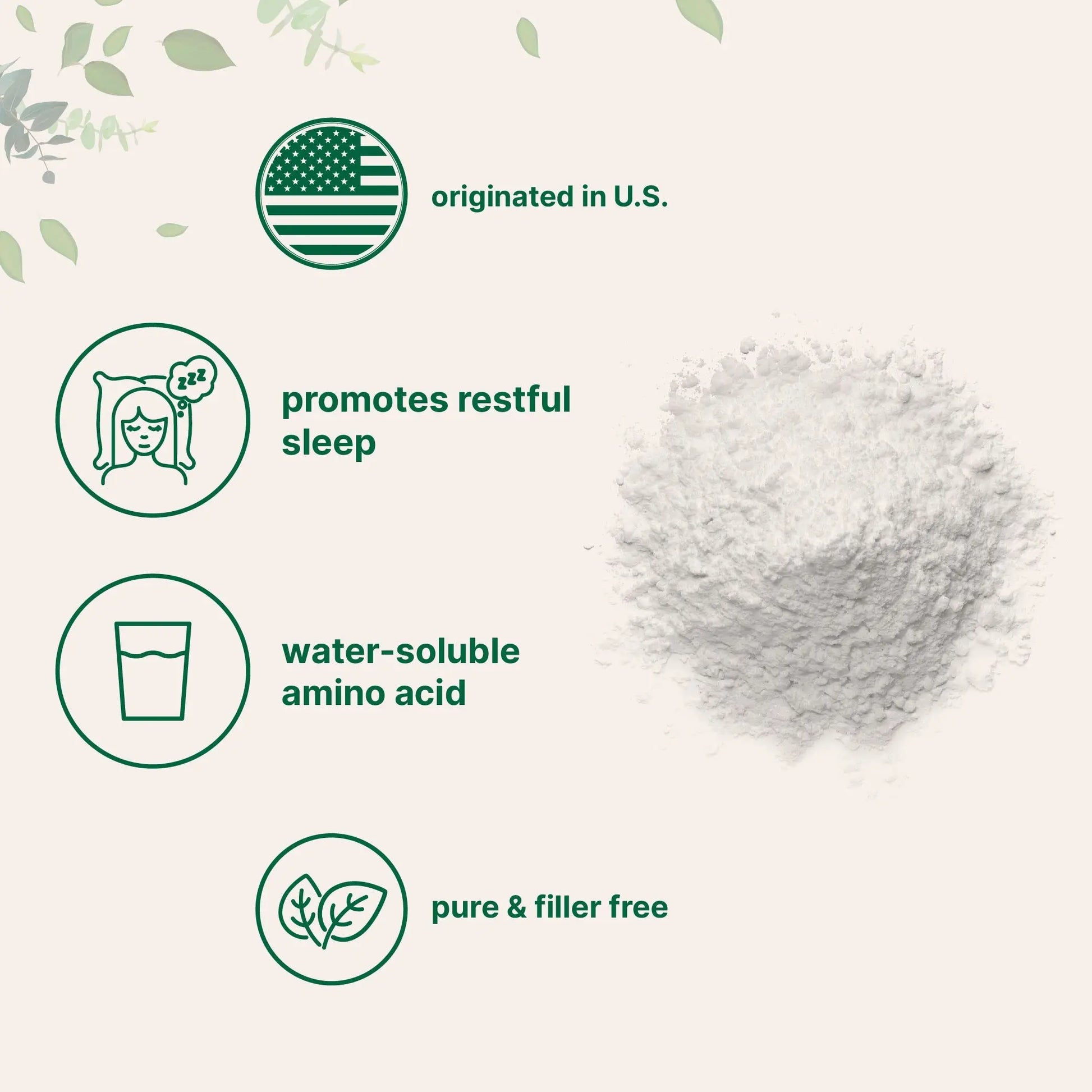 Micro Ingredients Glycine Powder, 1KG (2.2 Pounds), Glycine 1000mg Per Serving, Water Soluble and Products of USA Micro Ingredients uk supplements
