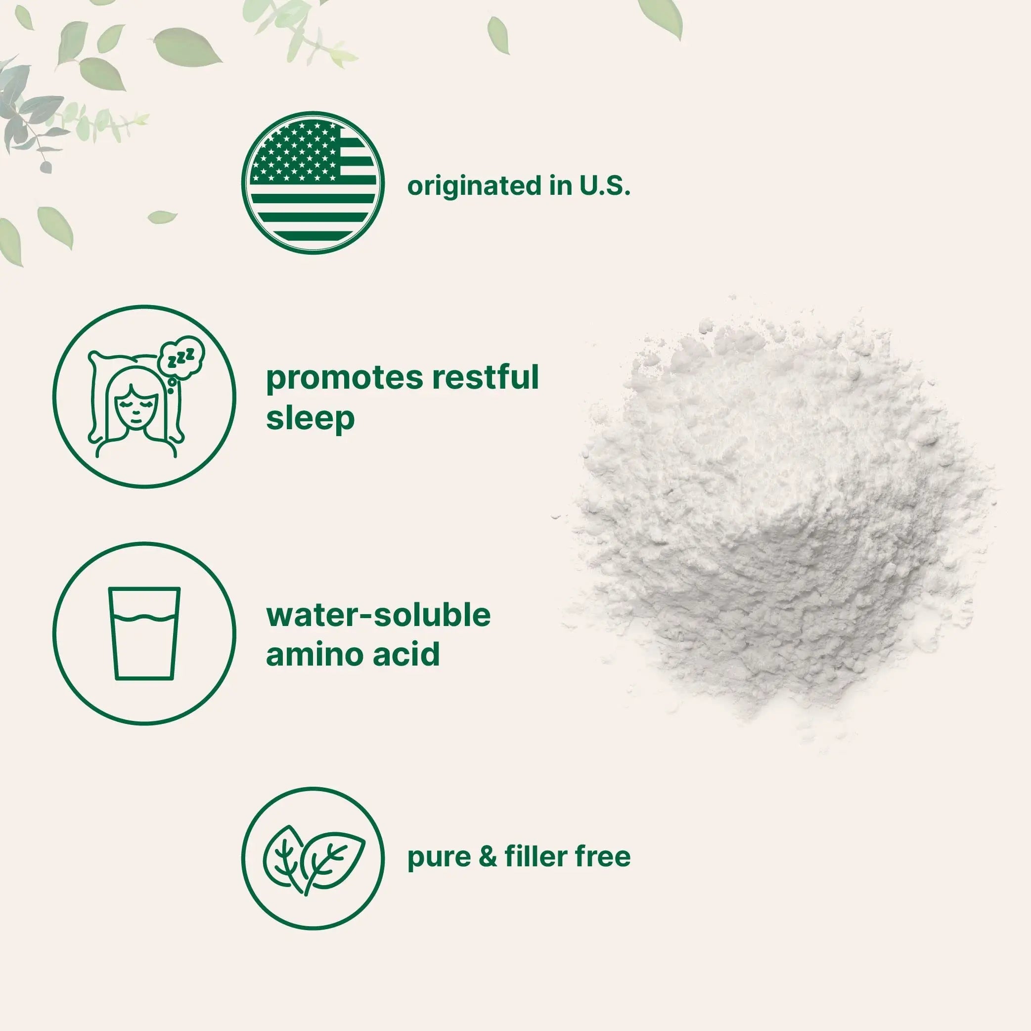 Micro Ingredients Glycine Powder, 1KG (2.2 Pounds), Glycine 1000mg Per Serving, Water Soluble and Products of USA Micro Ingredients uk supplements