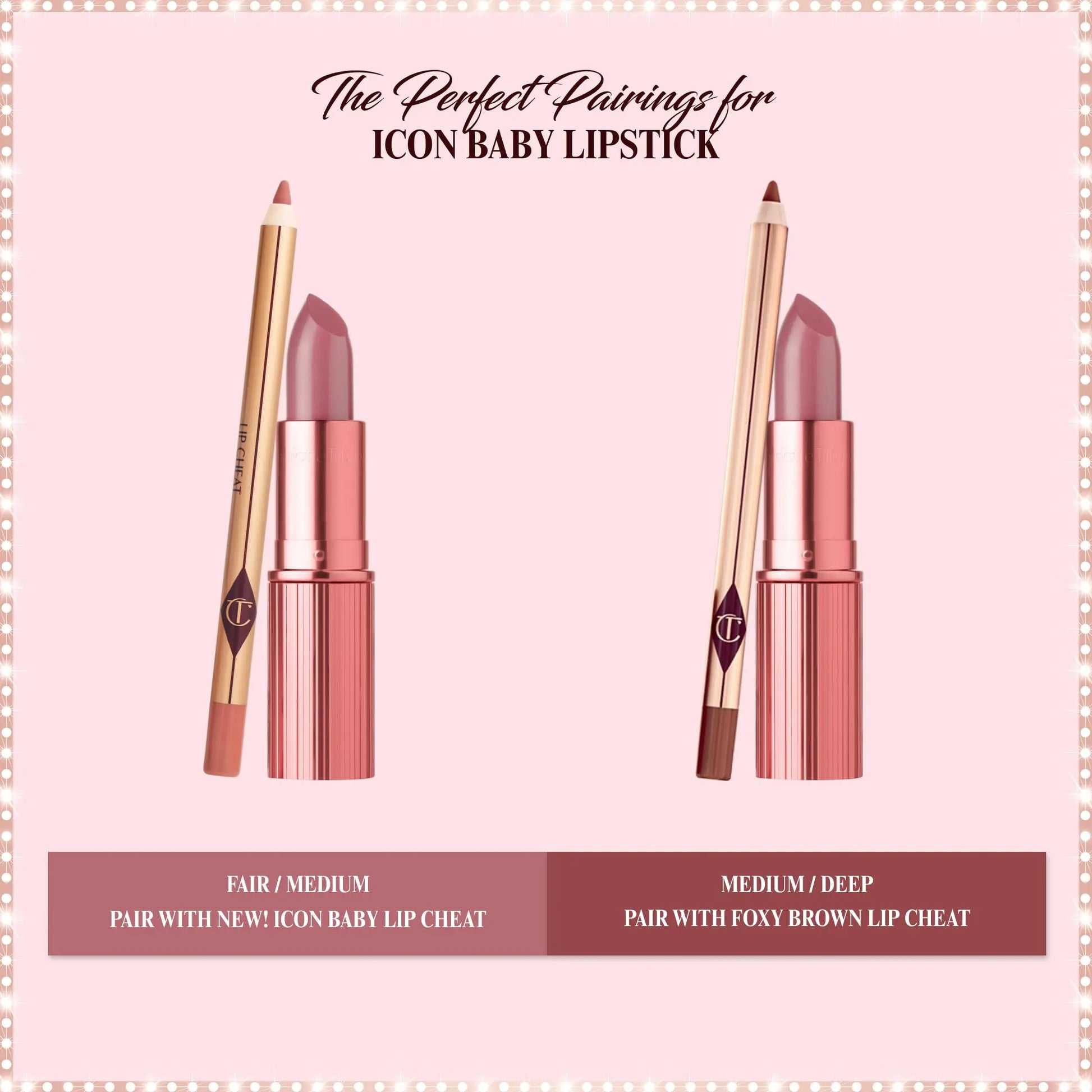 Charlotte Tilbury Lip Cheat Lip Liner Pencil - Gives Lips a Fuller-Looking, Defined Pout - Enriched with Jojoba Oil & Hyaluronic Acid - Waterproof, Smudge-Proof & Transfer-Proof - Foxy Brown Charlotte Tilbury uk supplements