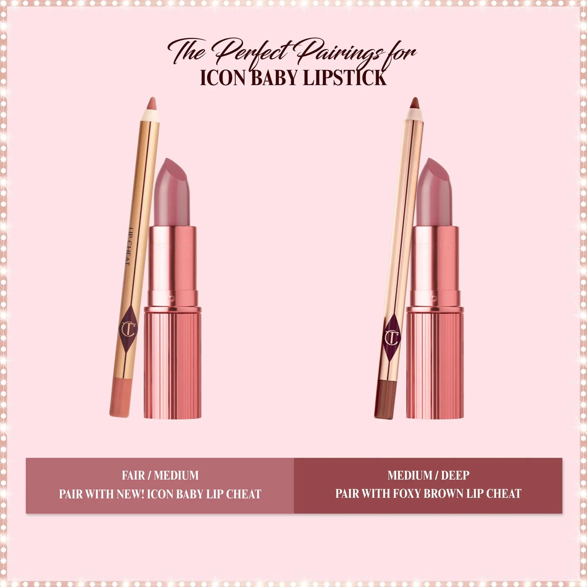 Charlotte Tilbury Lip Cheat Lip Liner Pencil - Gives Lips a Fuller-Looking, Defined Pout - Enriched with Jojoba Oil & Hyaluronic Acid - Waterproof, Smudge-Proof & Transfer-Proof - Foxy Brown Charlotte Tilbury uk supplements