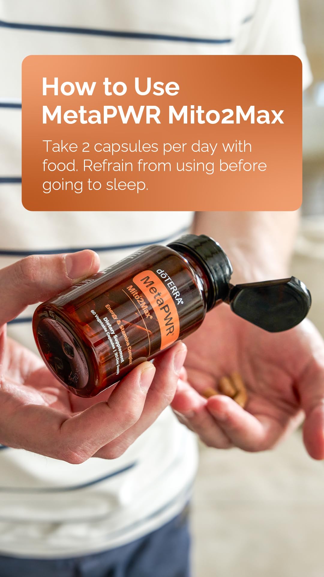doTERRA MetaPWR Mito2Max Energy Supplement - 60 Capsules doTERRA uk supplements