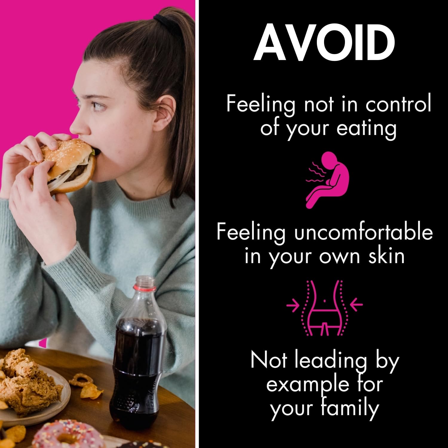 UNALTERED Appetite Suppressant for Women - Combat Cravings, Bloating, & Support Weight Loss UNALTERED uk supplements