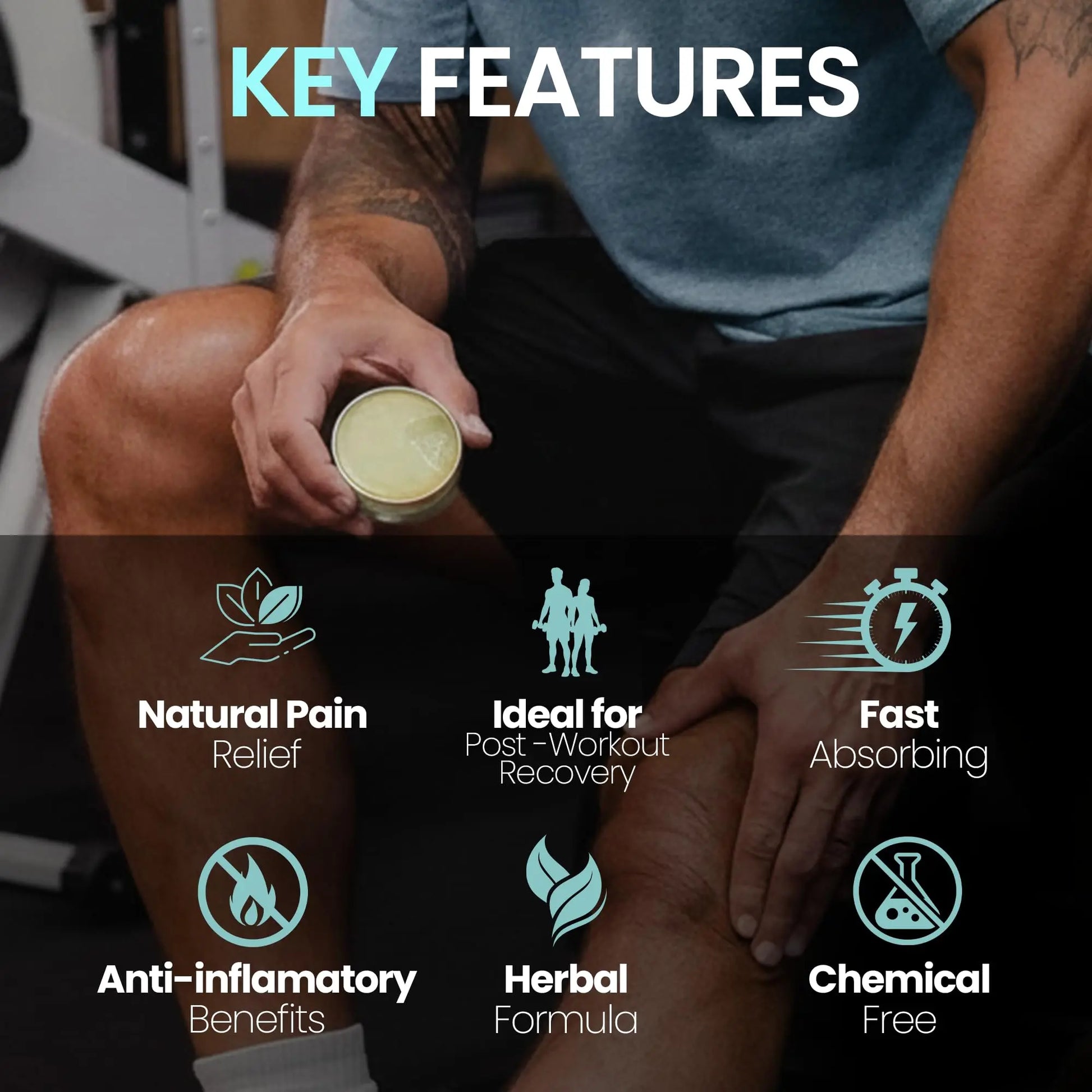UNDRBUDR Post-Activity Recovery Muscle Rub Salve with Arnica, Comfrey & Essential Oils- Balm for Muscle Soreness, Joint Discomfort & Post-Workout Recovery, Natural Formula for Active Lifestyles (3 oz) UNDRBUDR uk supplements