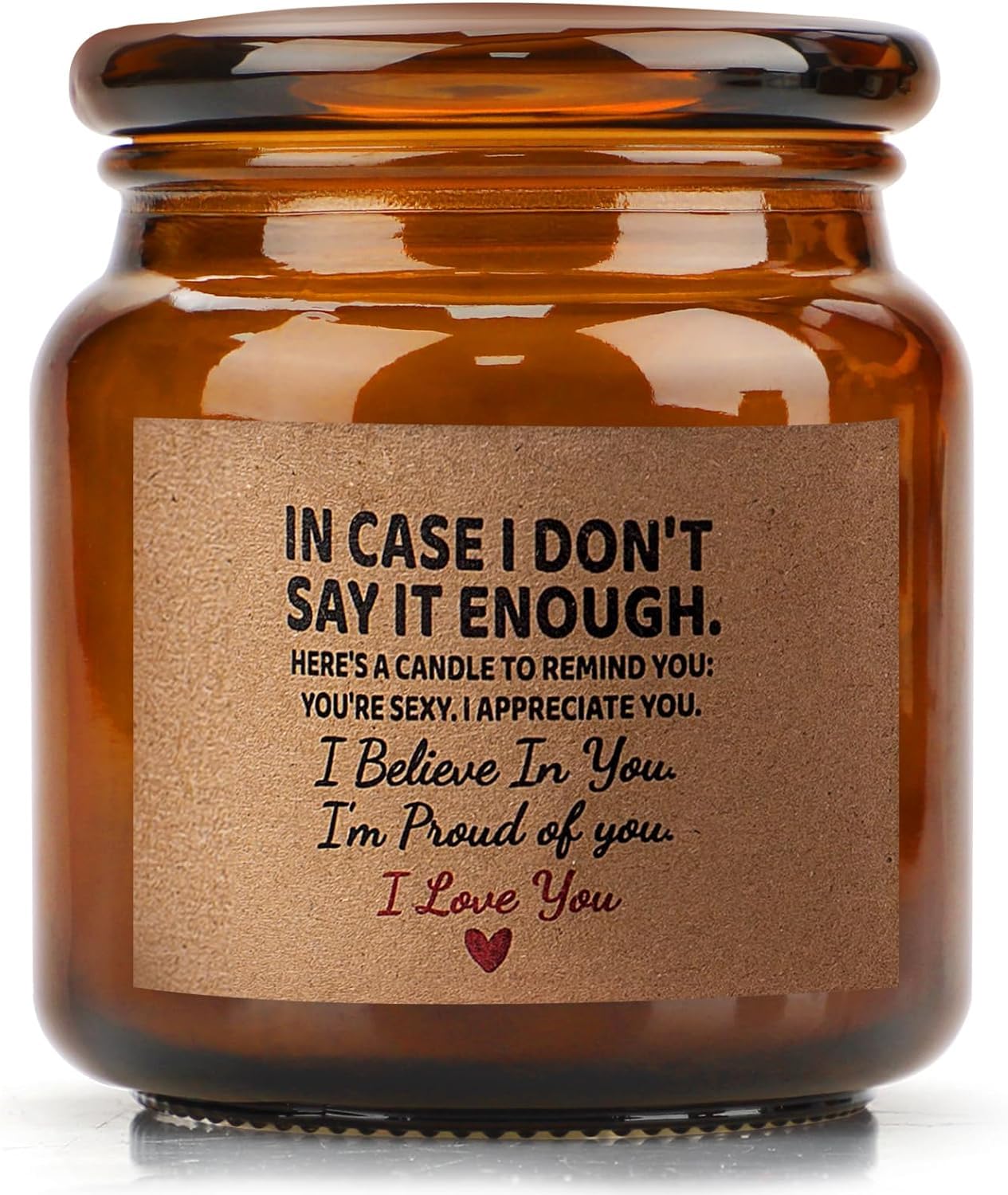 Candle Amber Moss Scented, Valentines Day Gifts for Her Girlfriend Wife, Romantic Anniversary YINUO LIGHT uk supplements