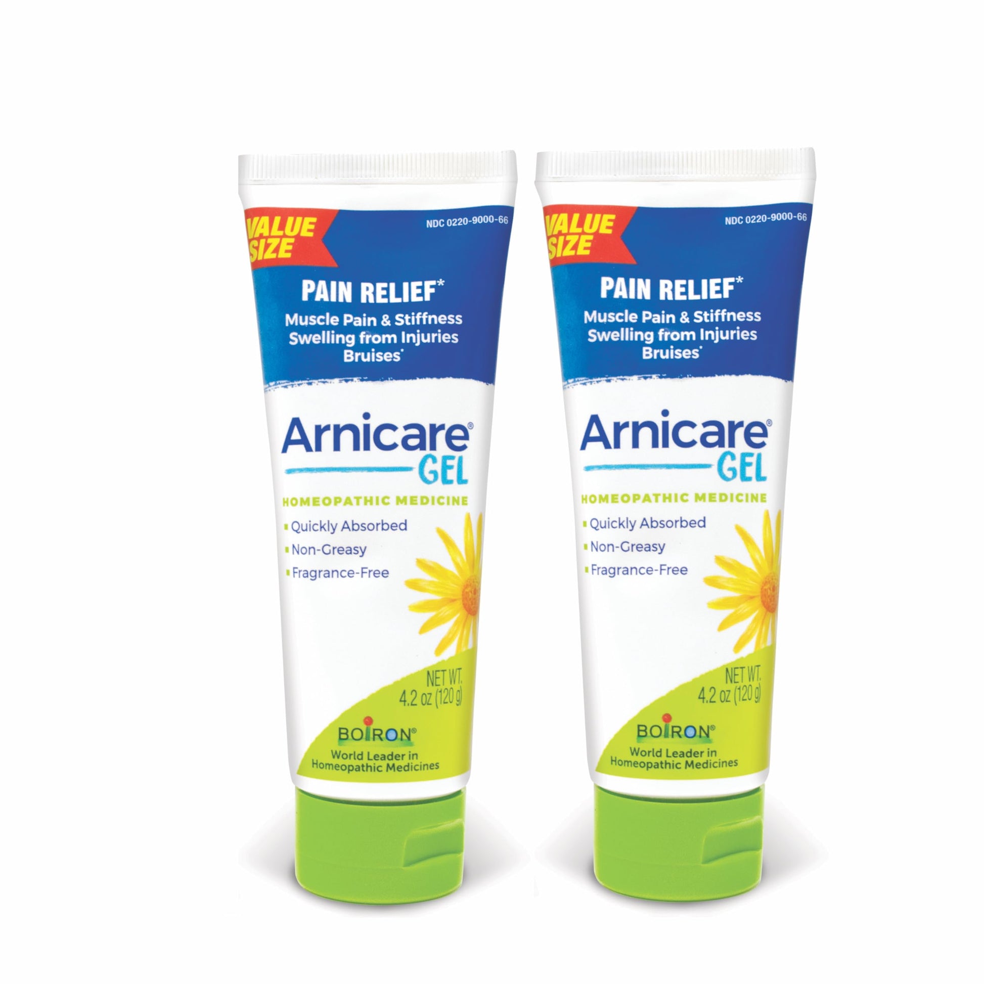 Boiron Arnicare 4.2oz Gel (Pack of 2) - Soothing Relief - Muscle & Joint Pain, Bruises, Swelling - Fragrance-Free Boiron uk supplements
