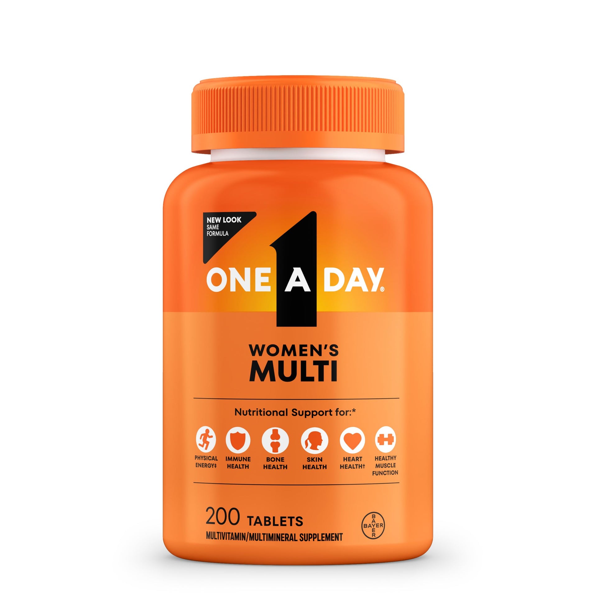 One A Day Multivitamin for Women- Daily Vitamins for Woman with Biotin, Calcium, Folic Acid, Iron & Zinc ONE A DAY uk supplements