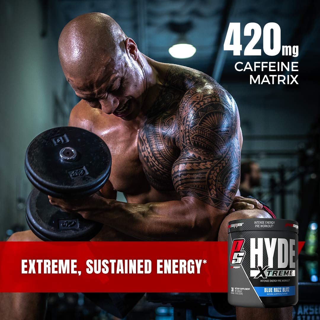 PROSUPPS Hyde Xtreme Blue Razz and Hyde Max Pump Blue Raspberry Bundle PROSUPPS uk supplements