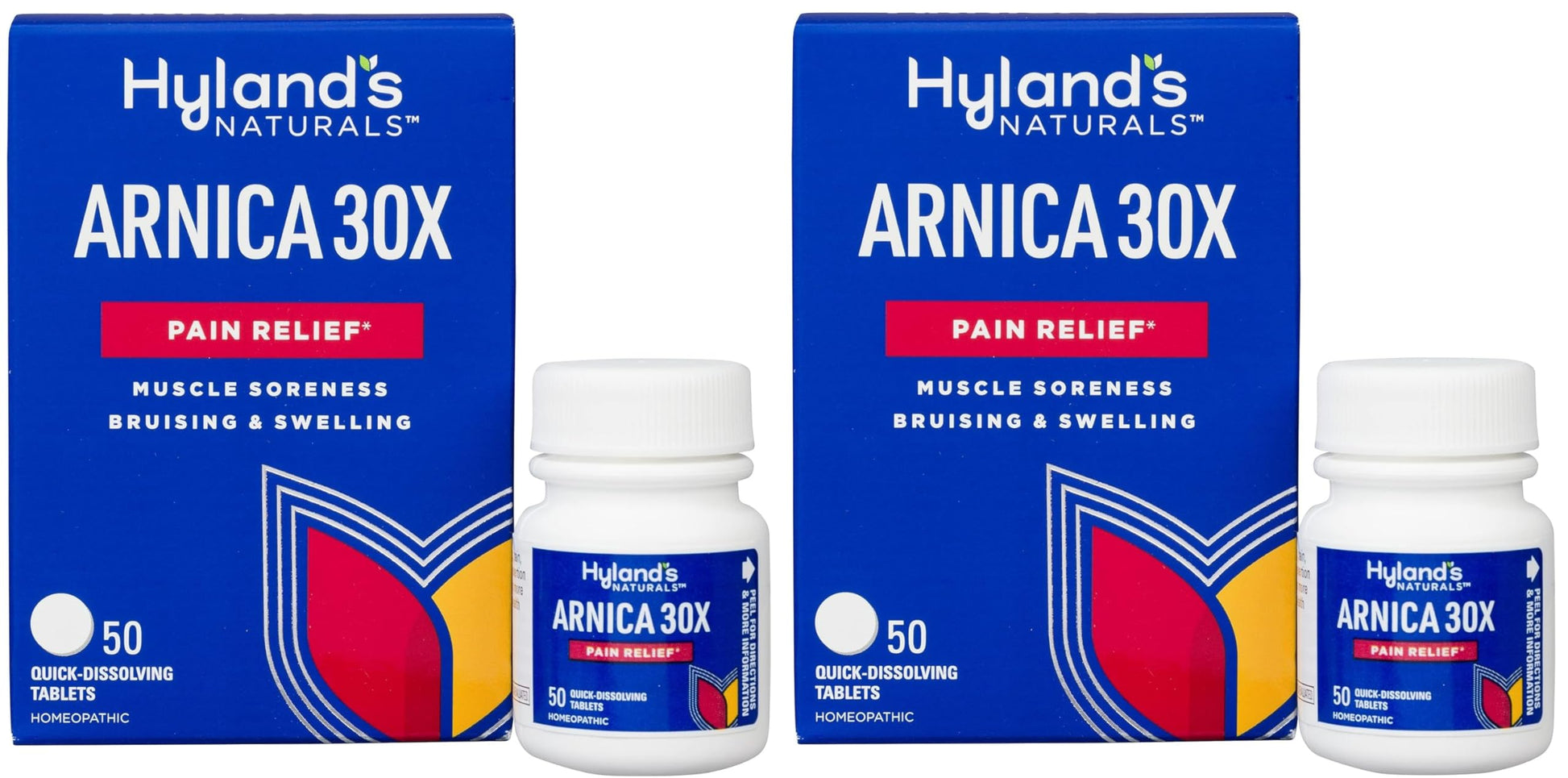 Hyland's Naturals Arnica Montana 30x Tablets, Natural Relief of Bruises, Swelling & Muscle Soreness Hyland's uk supplements