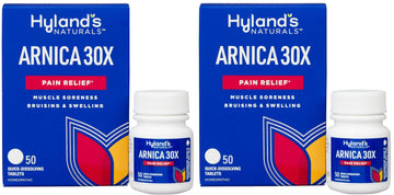 Hyland's Naturals Arnica Montana 30x Tablets, Natural Relief of Bruises, Swelling & Muscle Soreness Hyland's uk supplements