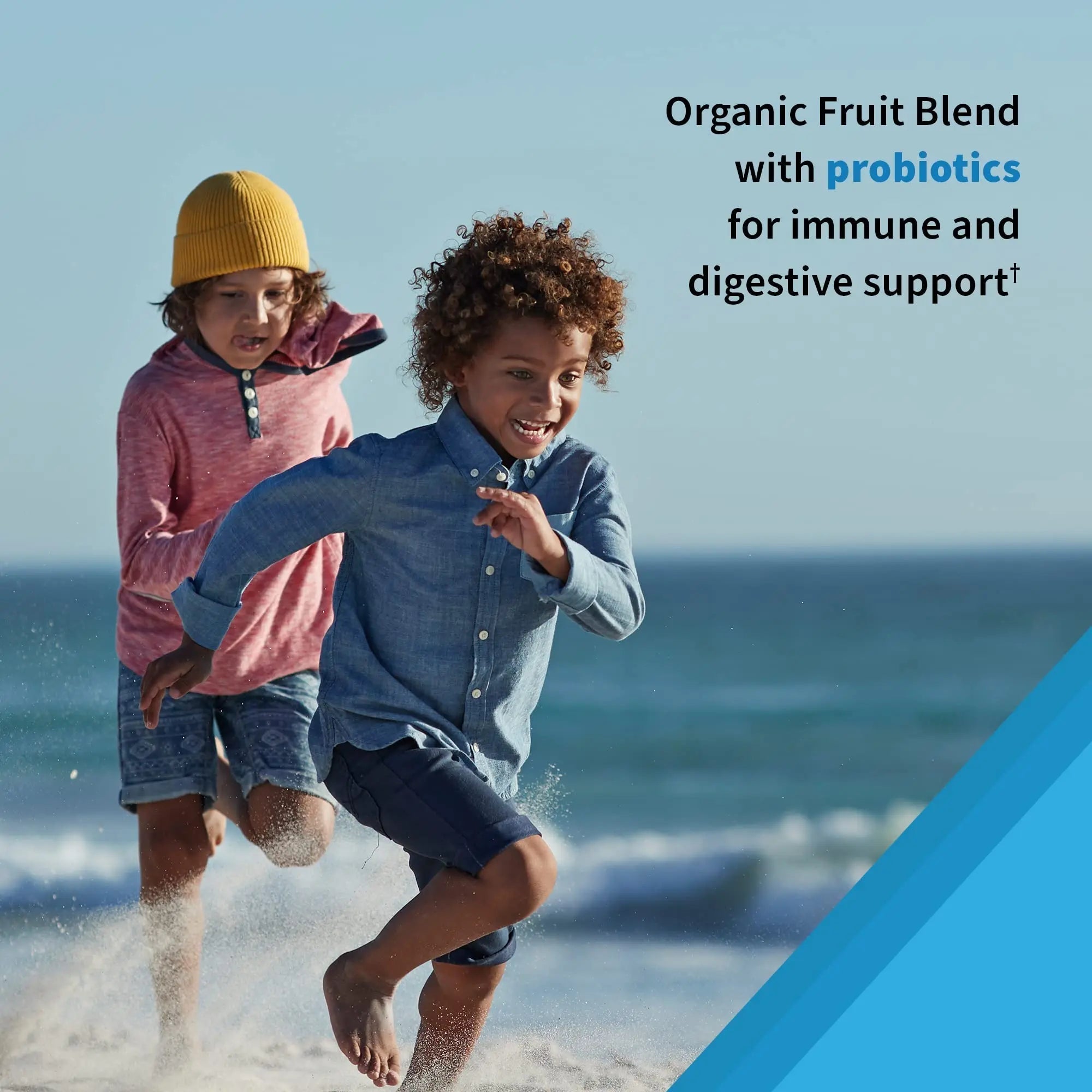 Kids Multivitamin Gummy with Iron + Probiotics for Immune Health & Digestion: Vitamins D, C, E, B, Zinc for Energy & Development, Vitamin Code Garden of Life uk supplements