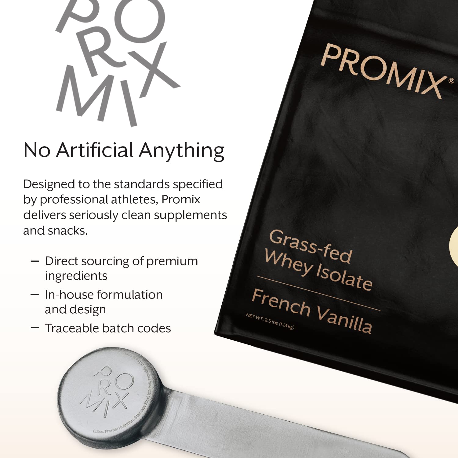 Promix Whey Protein Isolate Powder - Grass-Fed & 100% All Natural - ­Post Workout ProMix Nutrition uk supplements