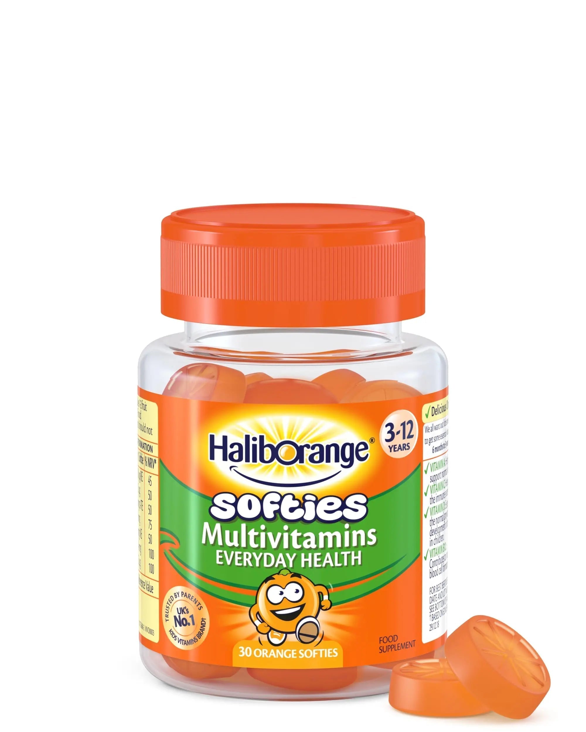 Haliborange Orange Multivitamin Softies 30 Capsule Haliborange uk supplements