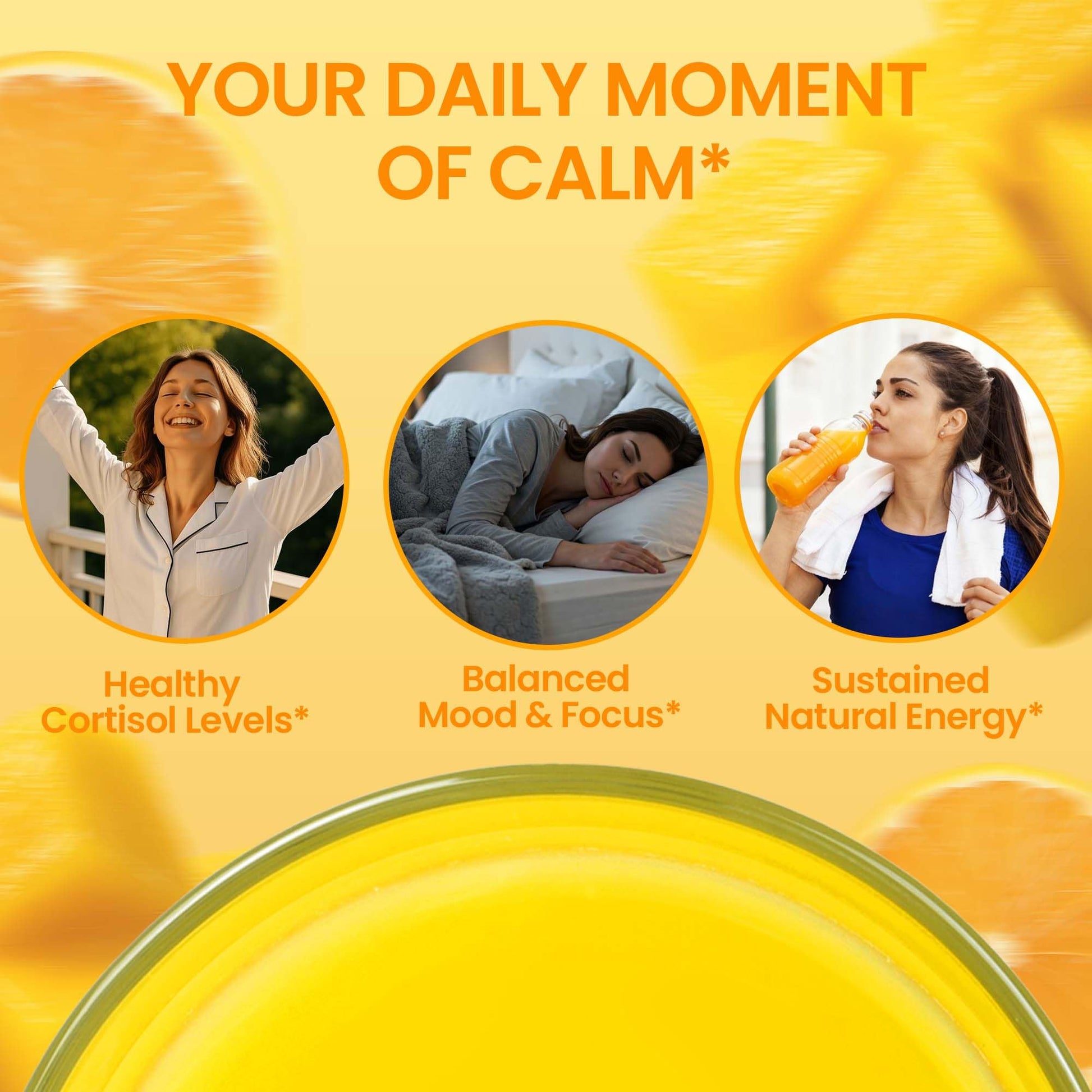 Cortisol Drink Powder, Cortisol Supplements for Women | Magnesium Glycinate, Ashwagandha, L-Theanine & Lion’s Mane | Relaxation, Focus & Stress Balance | Mango Orange Flavor | 30 Servings QIN SHAN TANG uk supplements
