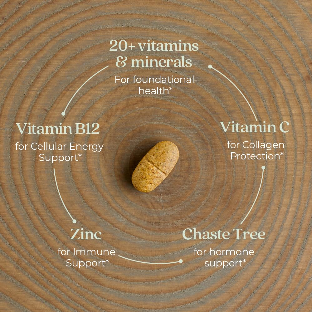 New Chapter Women's Multivitamin 40 Plus for Energy, Healthy Aging + Immune Support with 20+ Nutrients New Chapter uk supplements