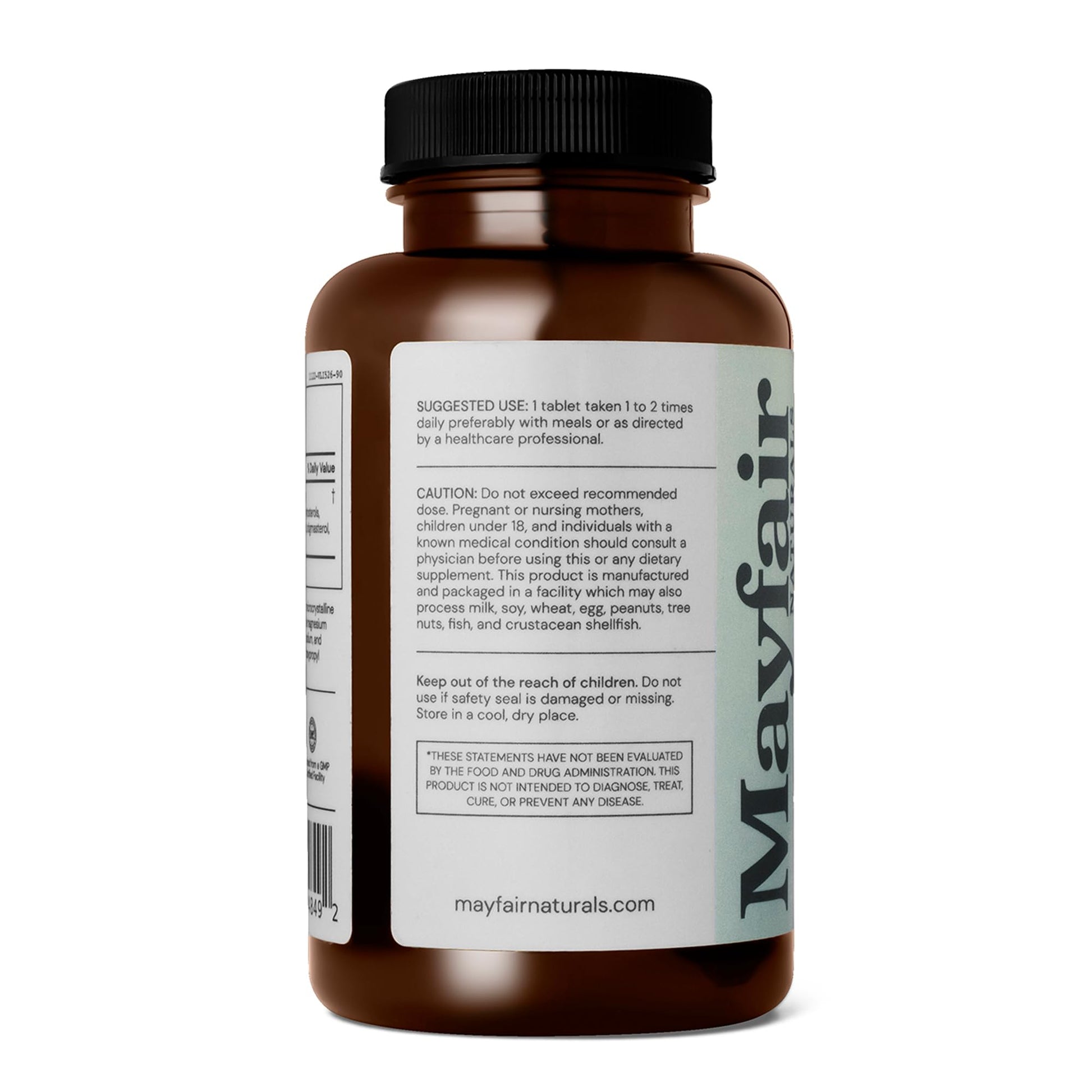 Mayfair Naturals Beta Sitosterol Complex (2 Pack), 500mg, Plant Sourced, 90 Tablets Each (180 Total), Comprehensive Support Supplement Mayfair Naturals uk supplements