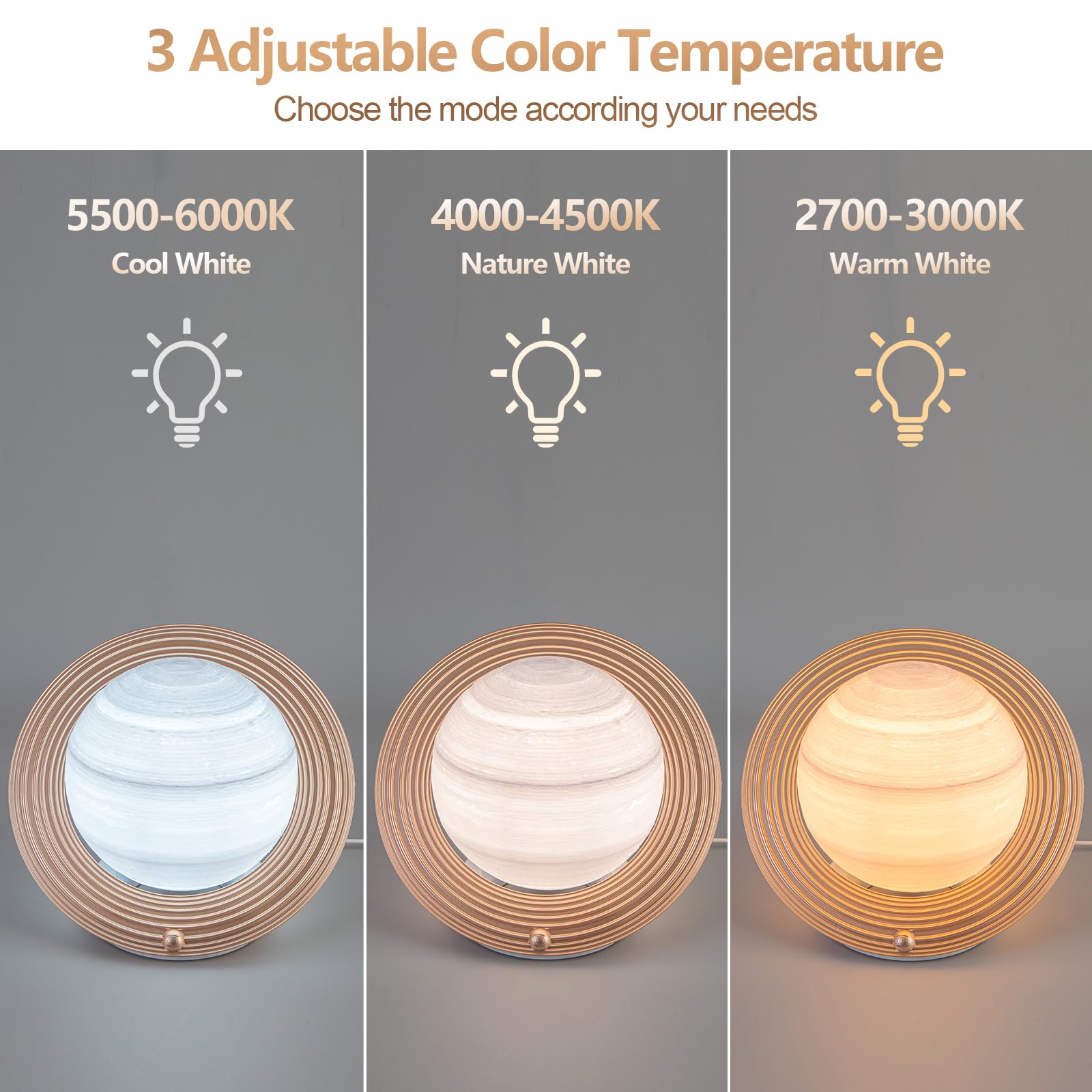 Doraubia Light Therapy Lamp,10000 Lux Sun Lamp with 3 Color Temperatures Doraubia uk supplements