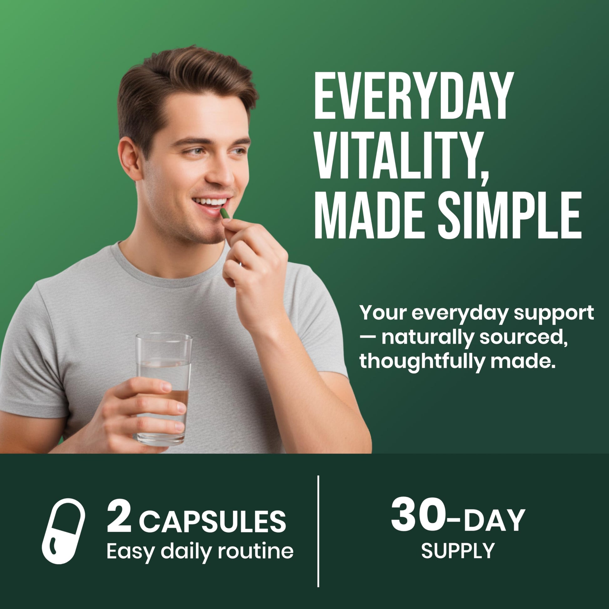 CHARMSVEDA Spirulina Capsules with Moringa – Herbal Immune Support* – 60 Vegan Capsules CHARMSVEDA uk supplements